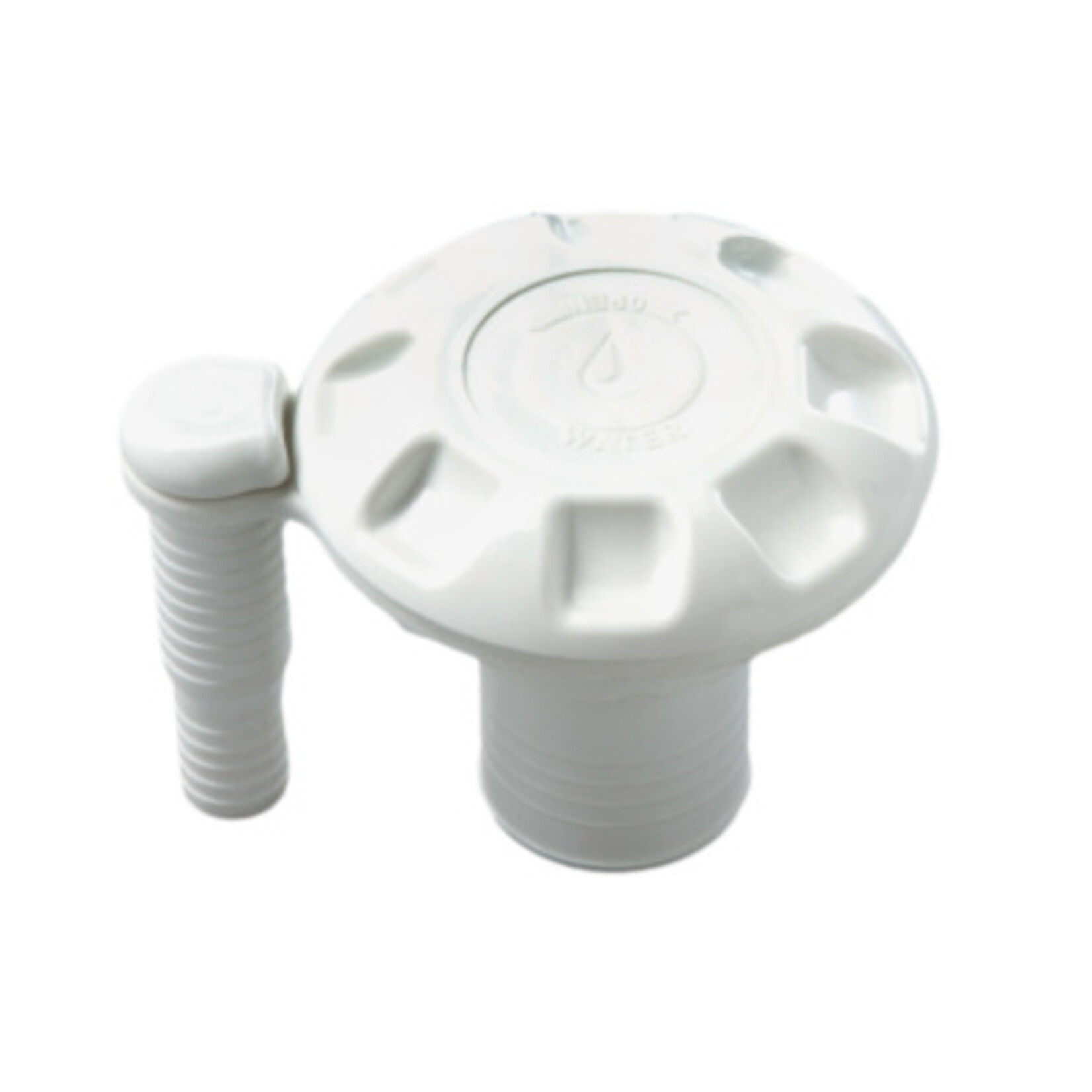 Plastimo Deck filler water d38 white with vent