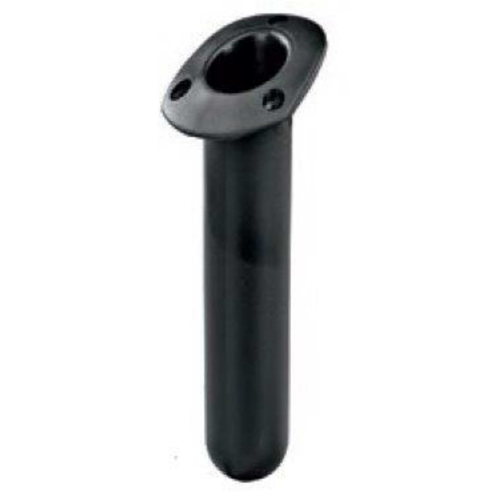 Plastimo Rod holder angl.fl-mount d40-l.250mm bk