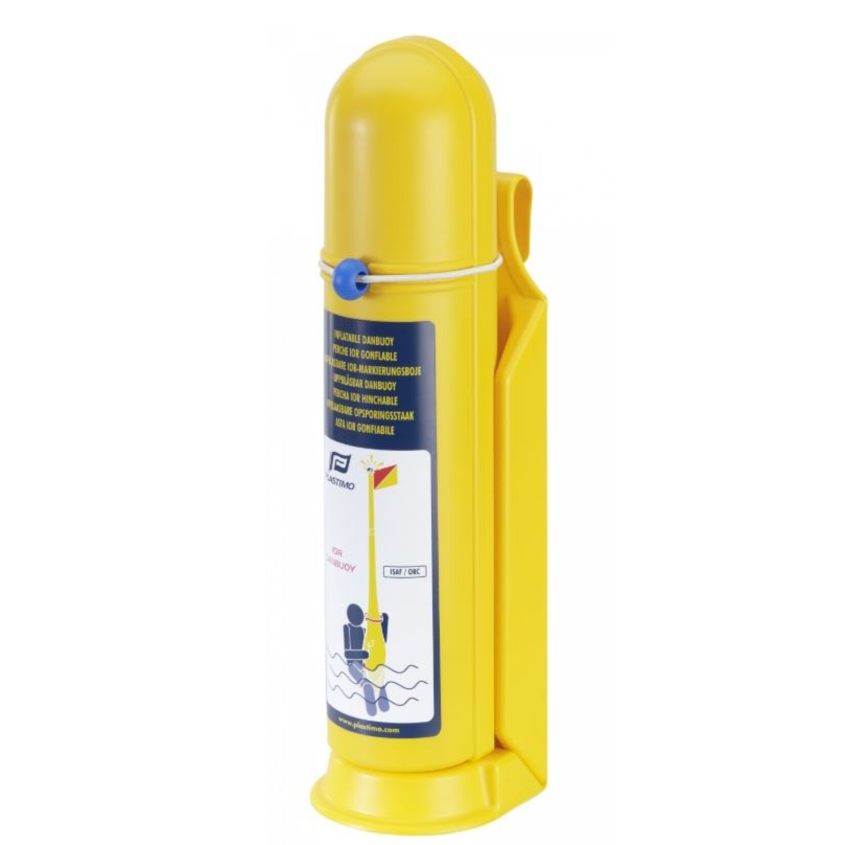 Plastimo Inflatable danbuoy yellow container
