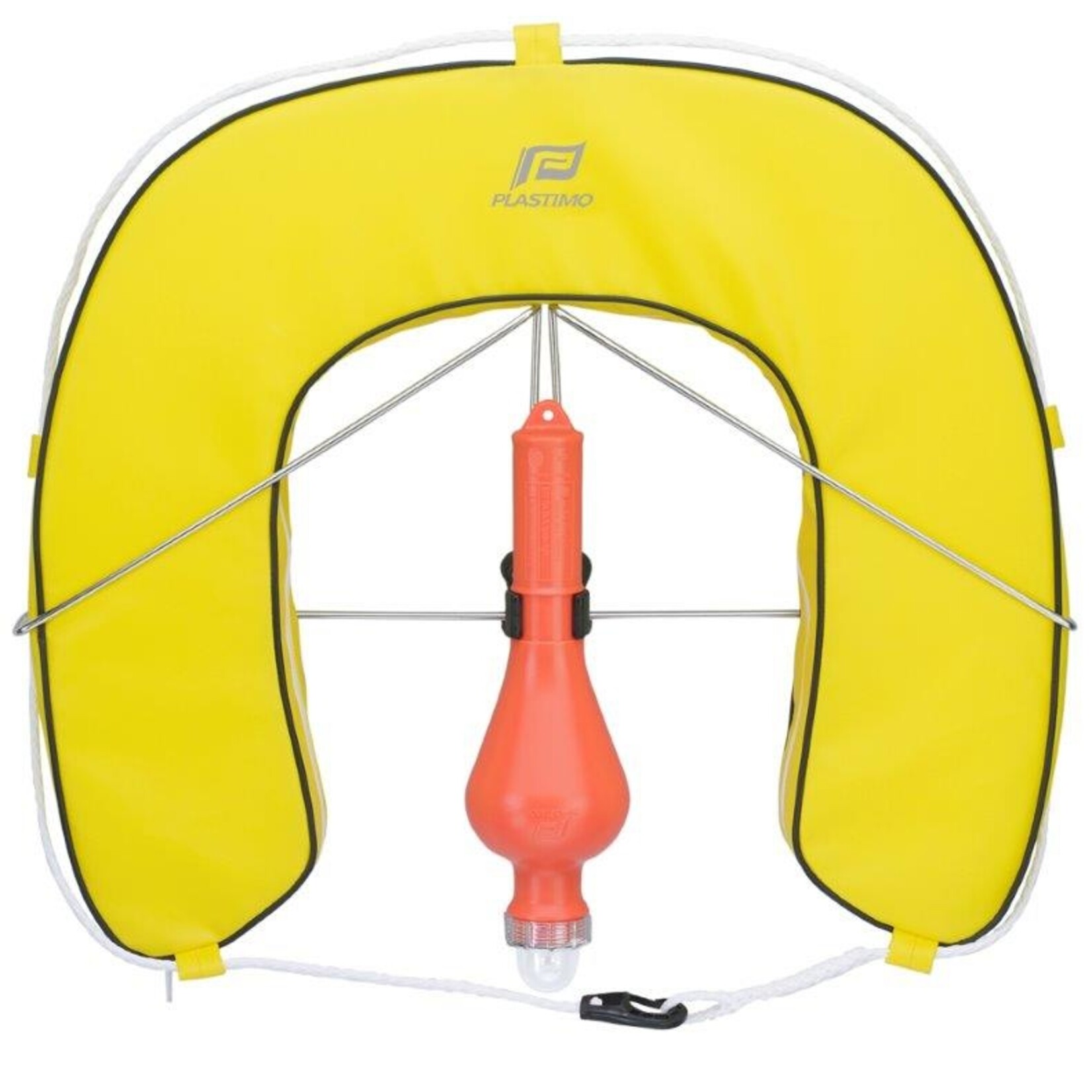 Plastimo Horseshoe buoy+zip set yellow