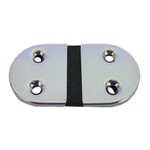 Plastimo Hinge st.st with neoprene axis 39x74mm