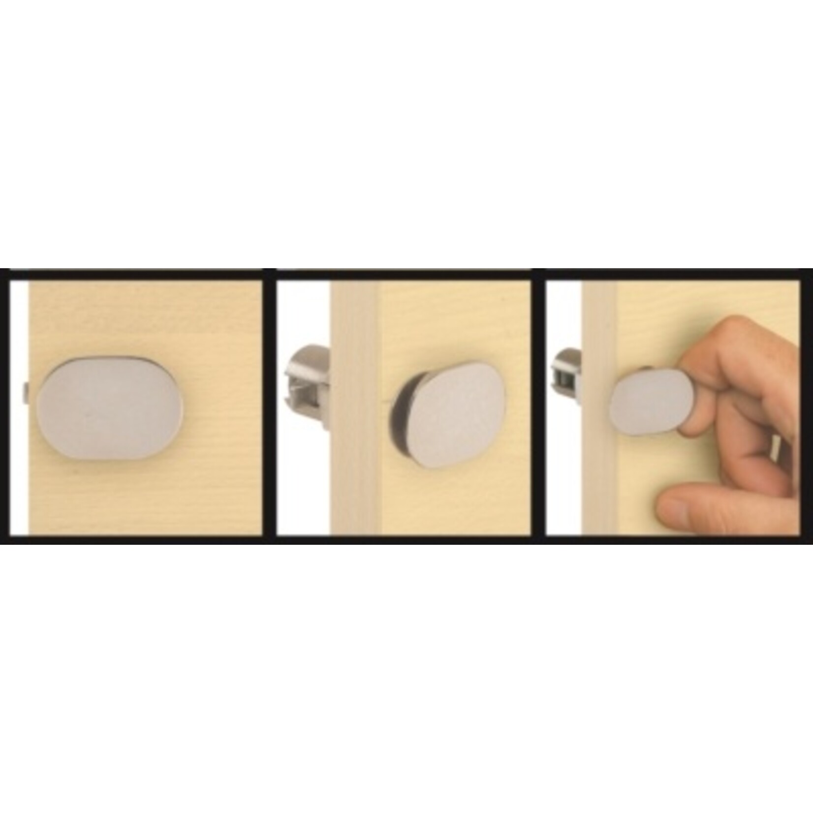 Plastimo Flush lock lady square shape