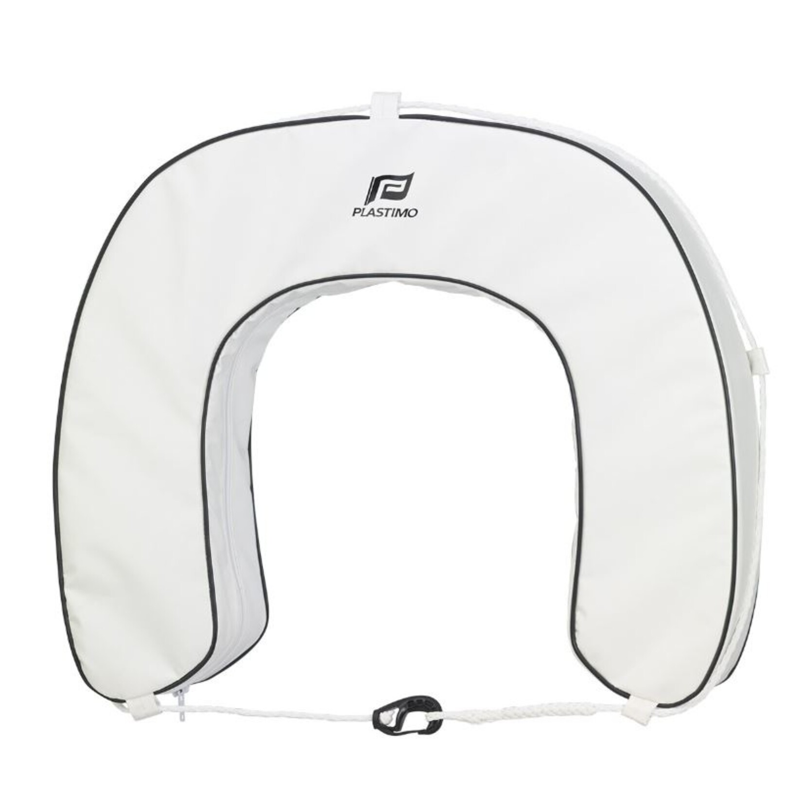 Plastimo Horseshoe buoy+zip white