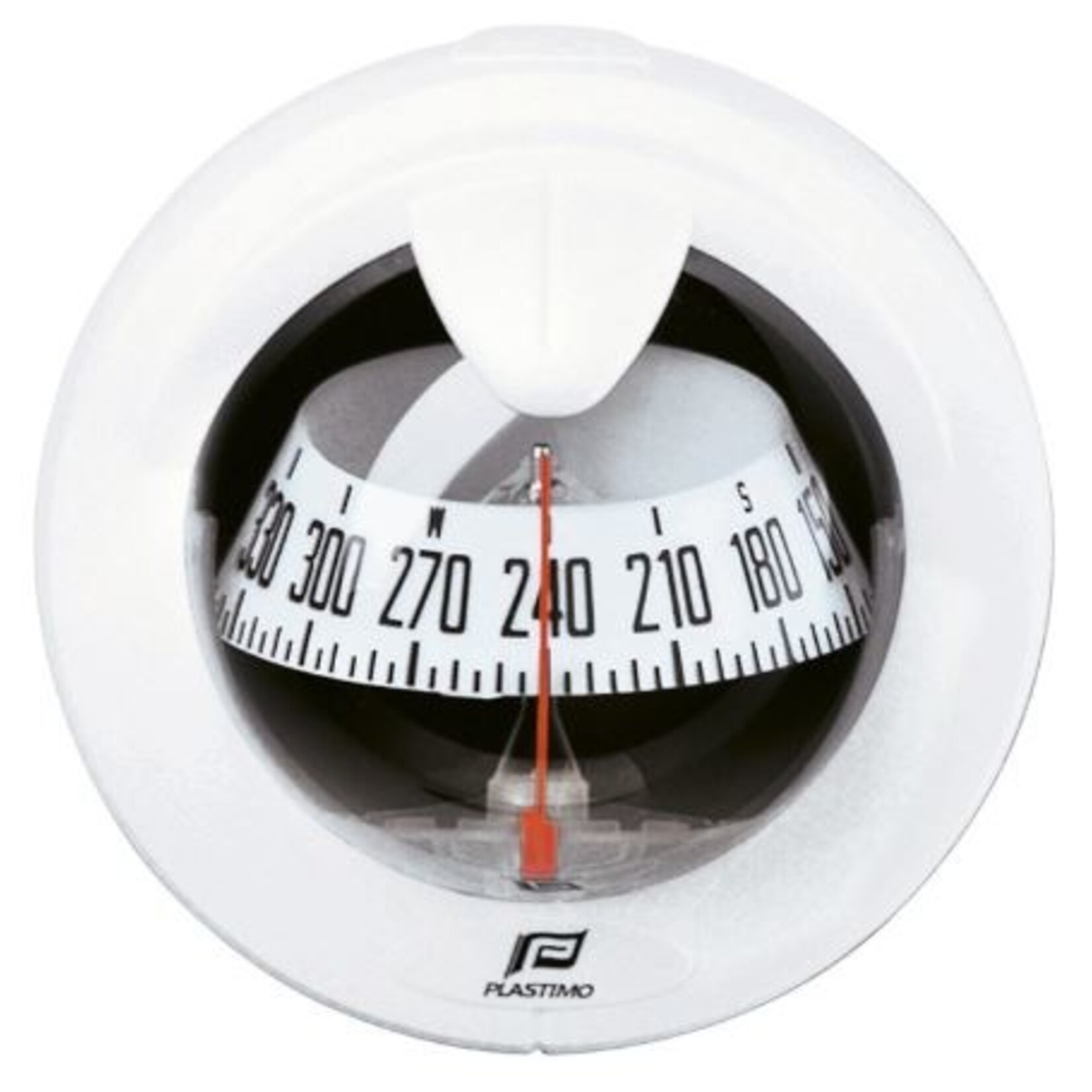 Plastimo Compass off75 dashboard wh/wh card z/ab