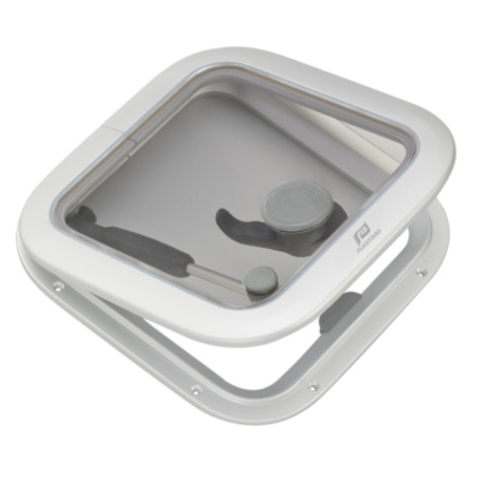 Plastimo Hatch  t10 260x260 grey glass  sat sp15