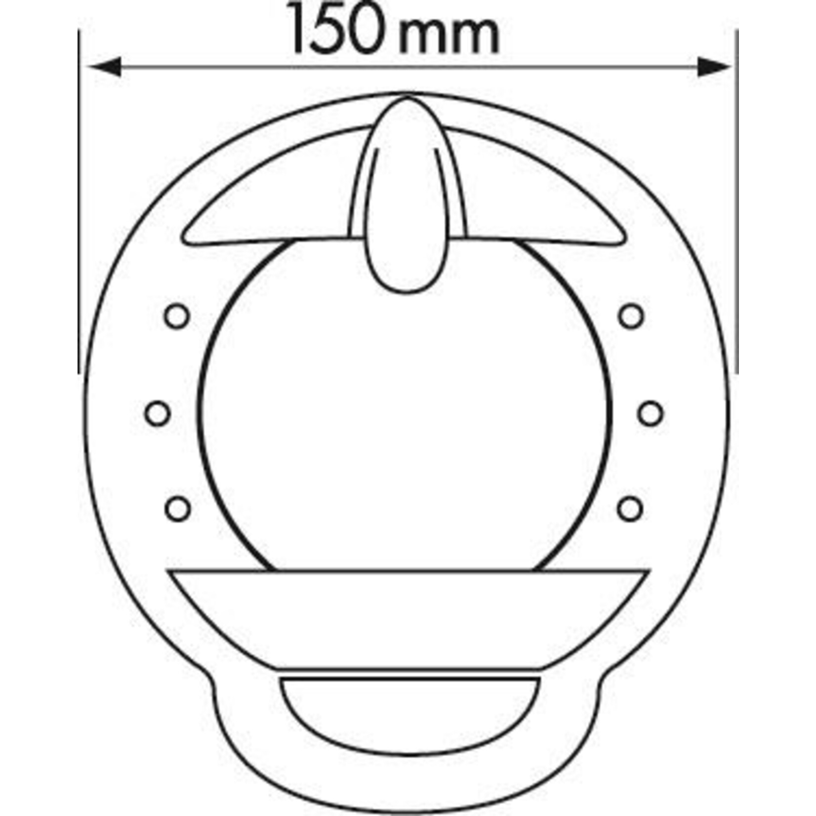 Plastimo Compas contest 101 blc/r-rge z/abc