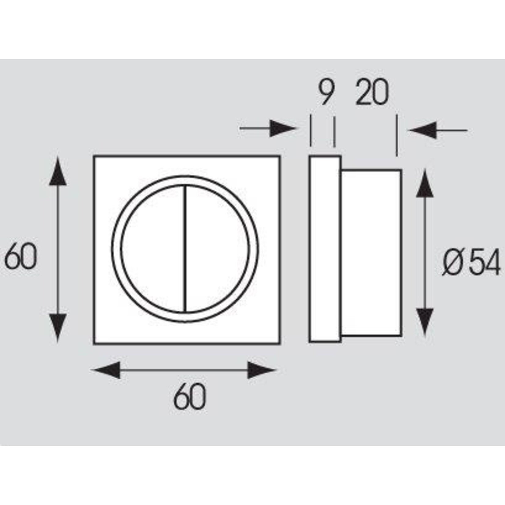 Plastimo Switch double chr