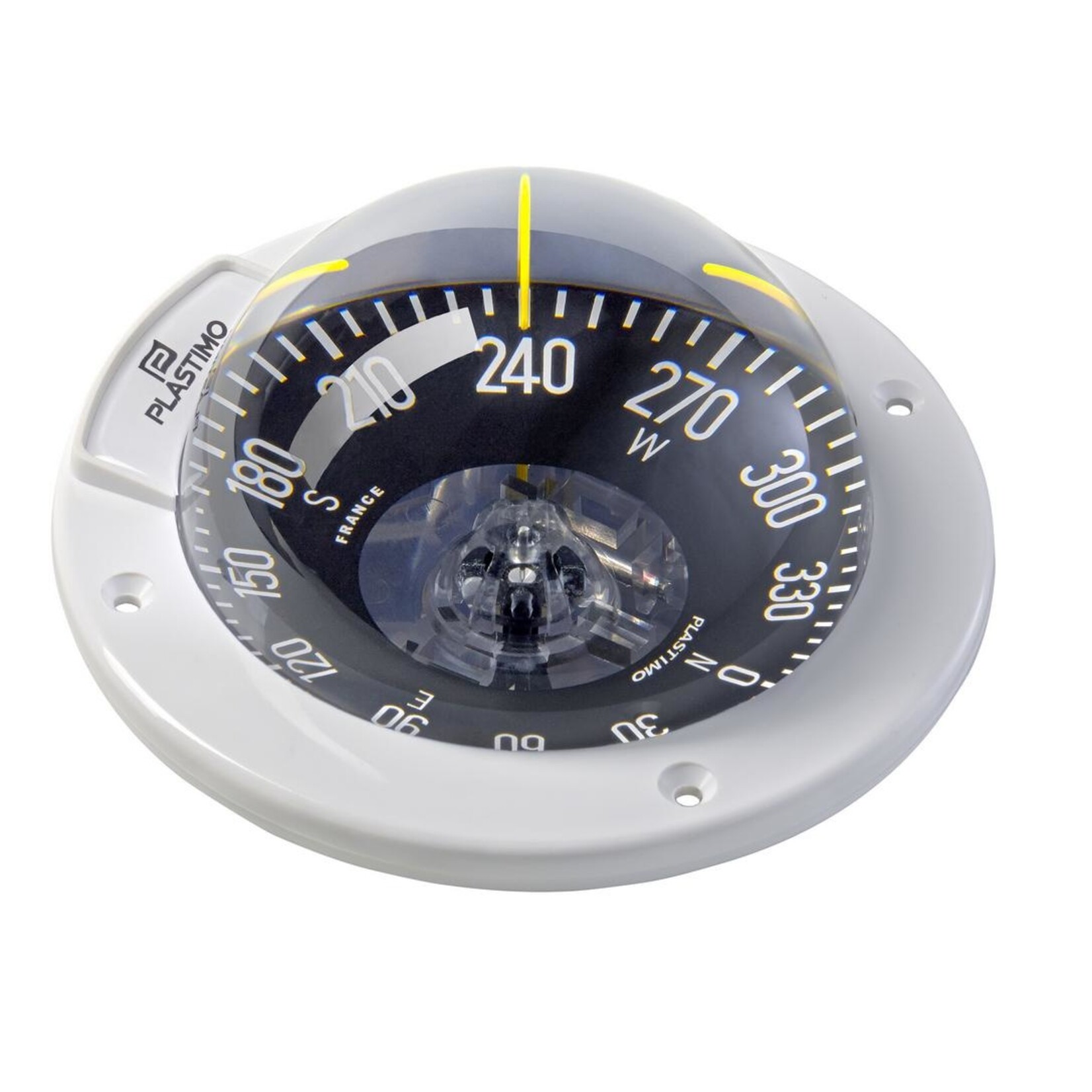 Plastimo Compass oly 100 wh flat built in z/abc