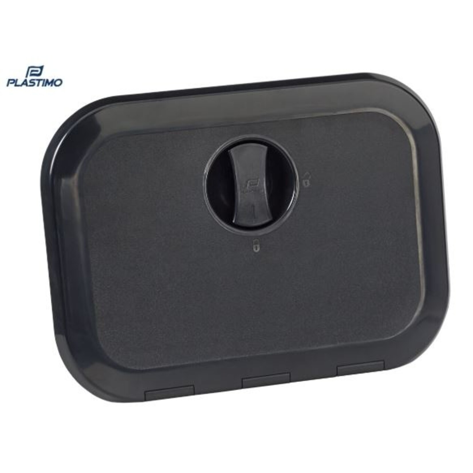 Plastimo Access hatch top 357x606 black
