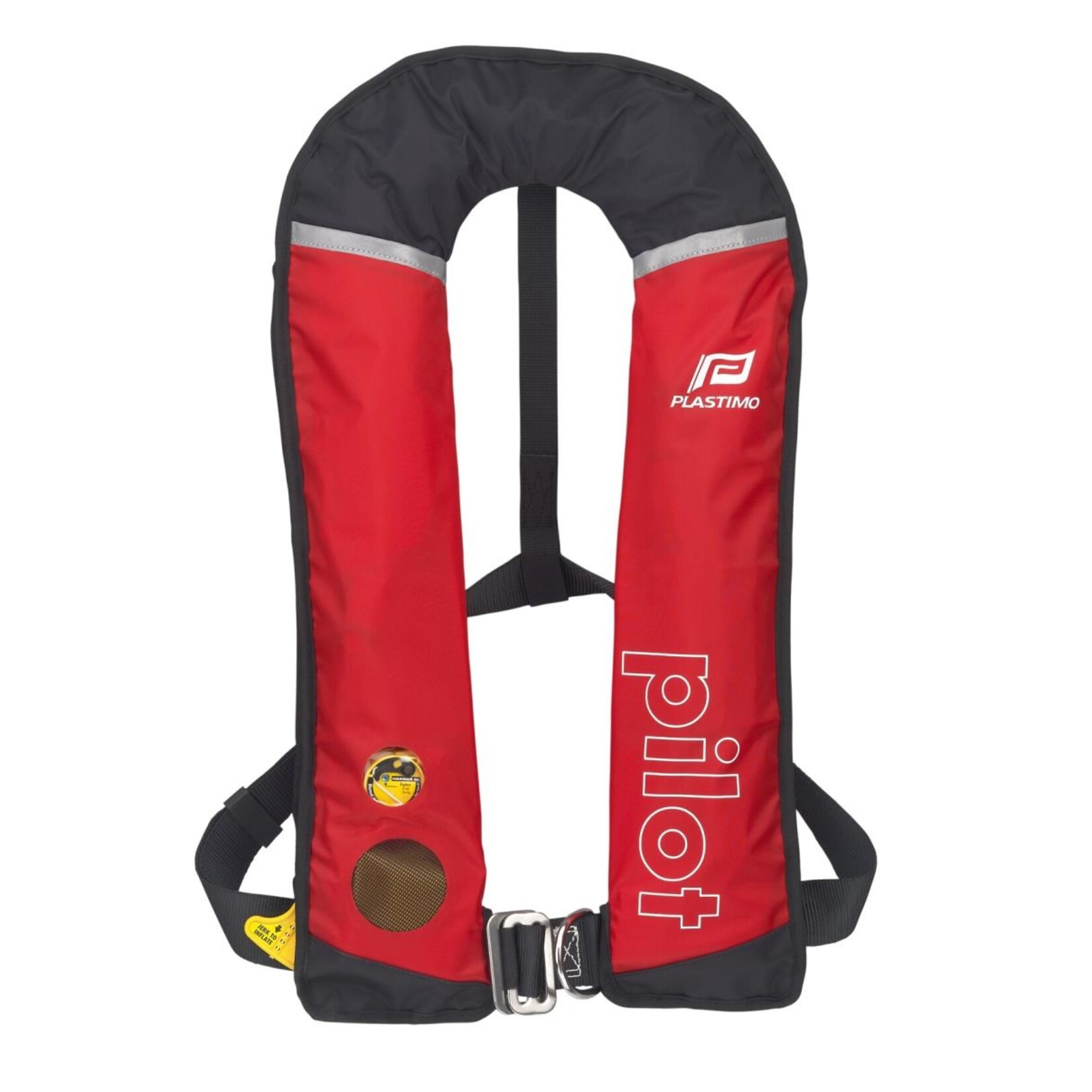 Plastimo Lifjkt inf pilot iso 275 aut+harn red+sc