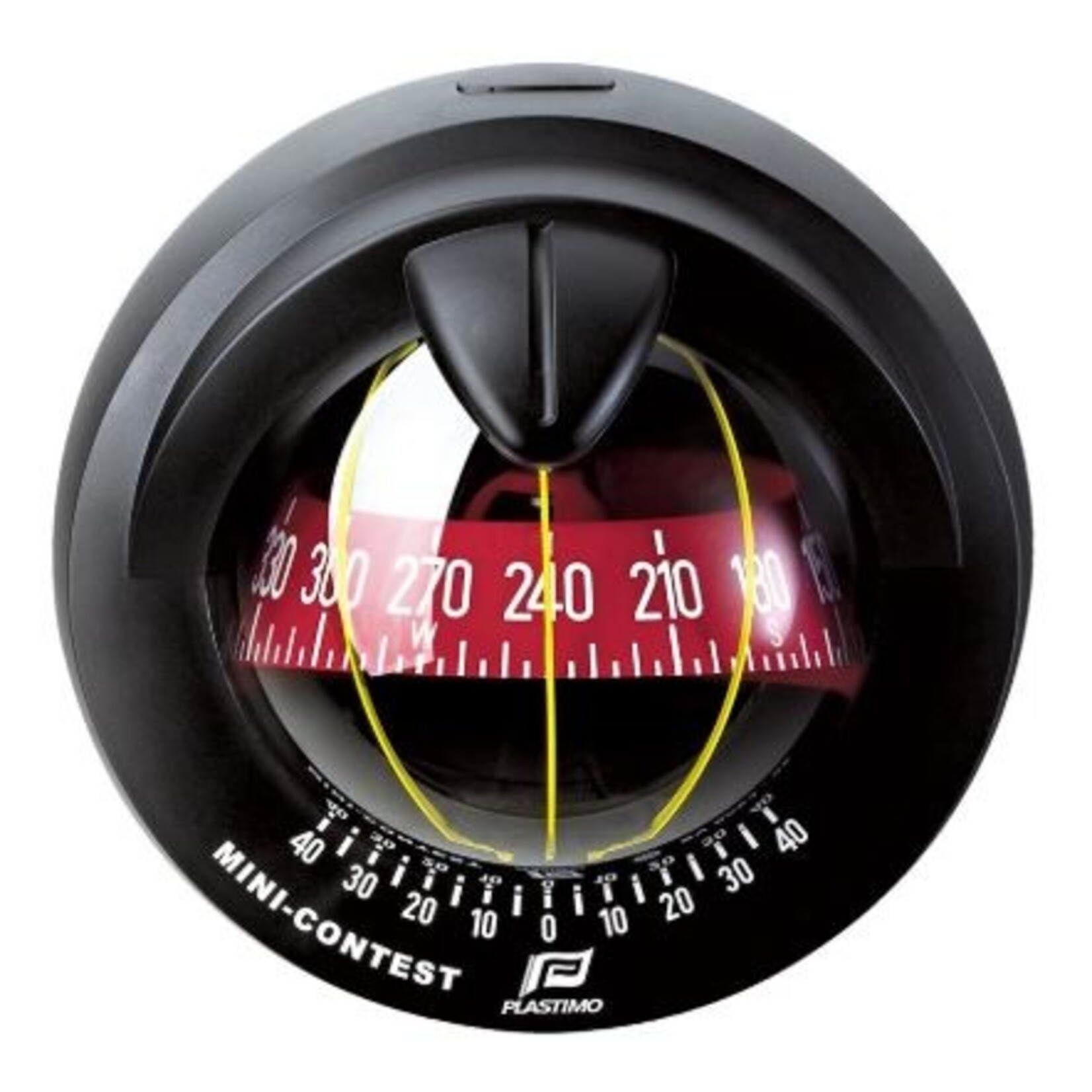 Plastimo Compass mini contest2 black. red conical card