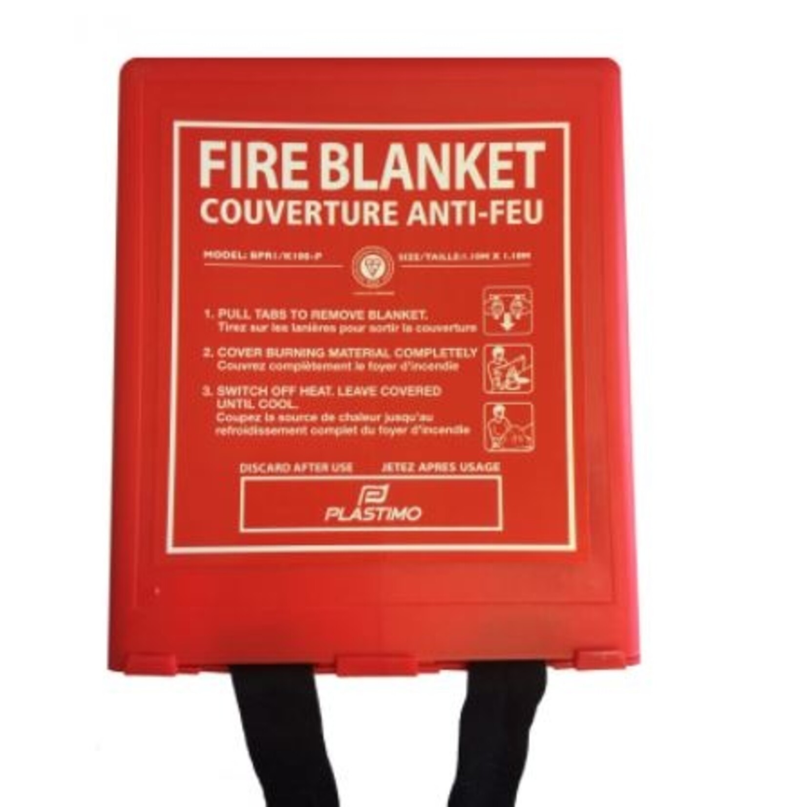 Plastimo Fire blanket 1.10m x 1.10m