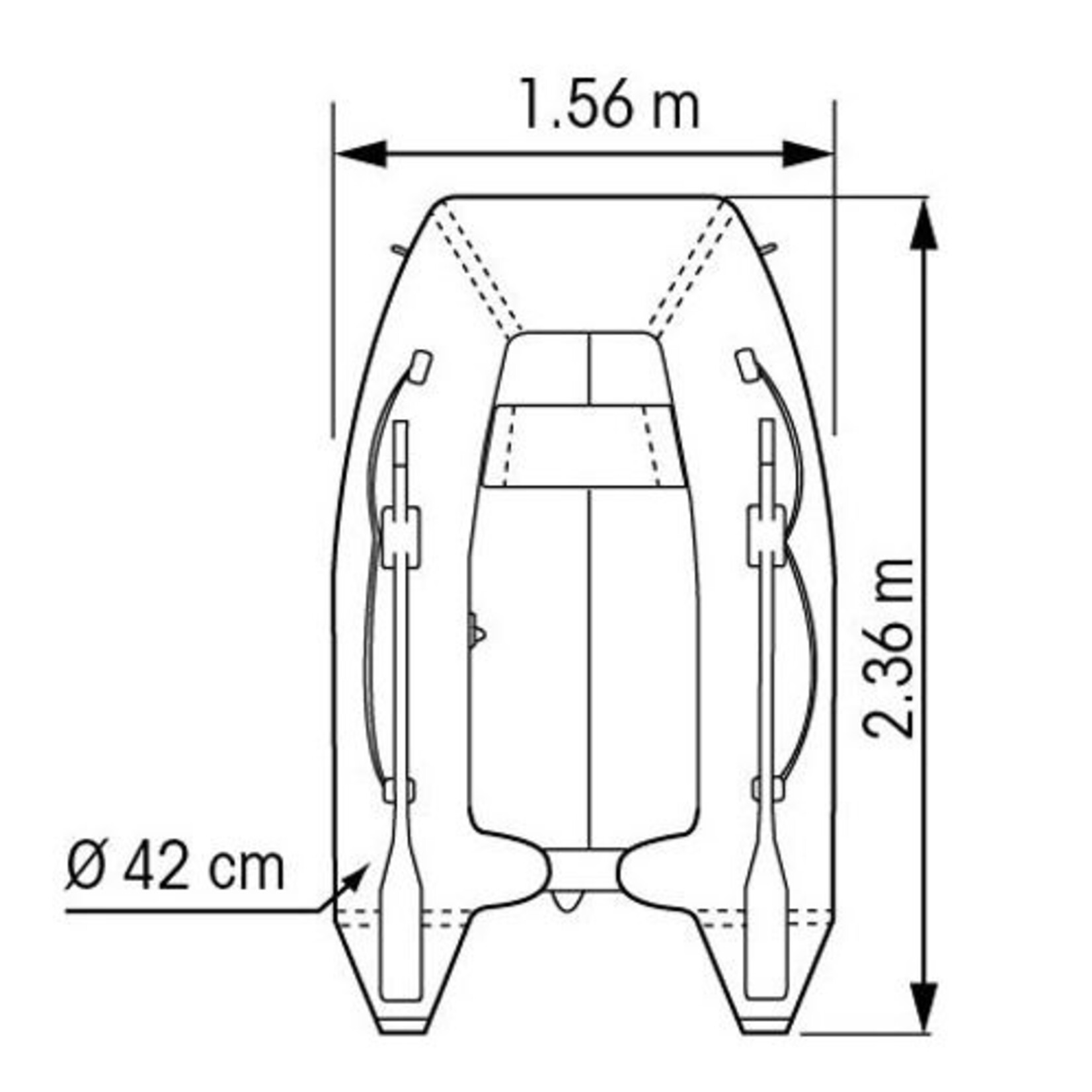 Plastimo Tender horizon 230b