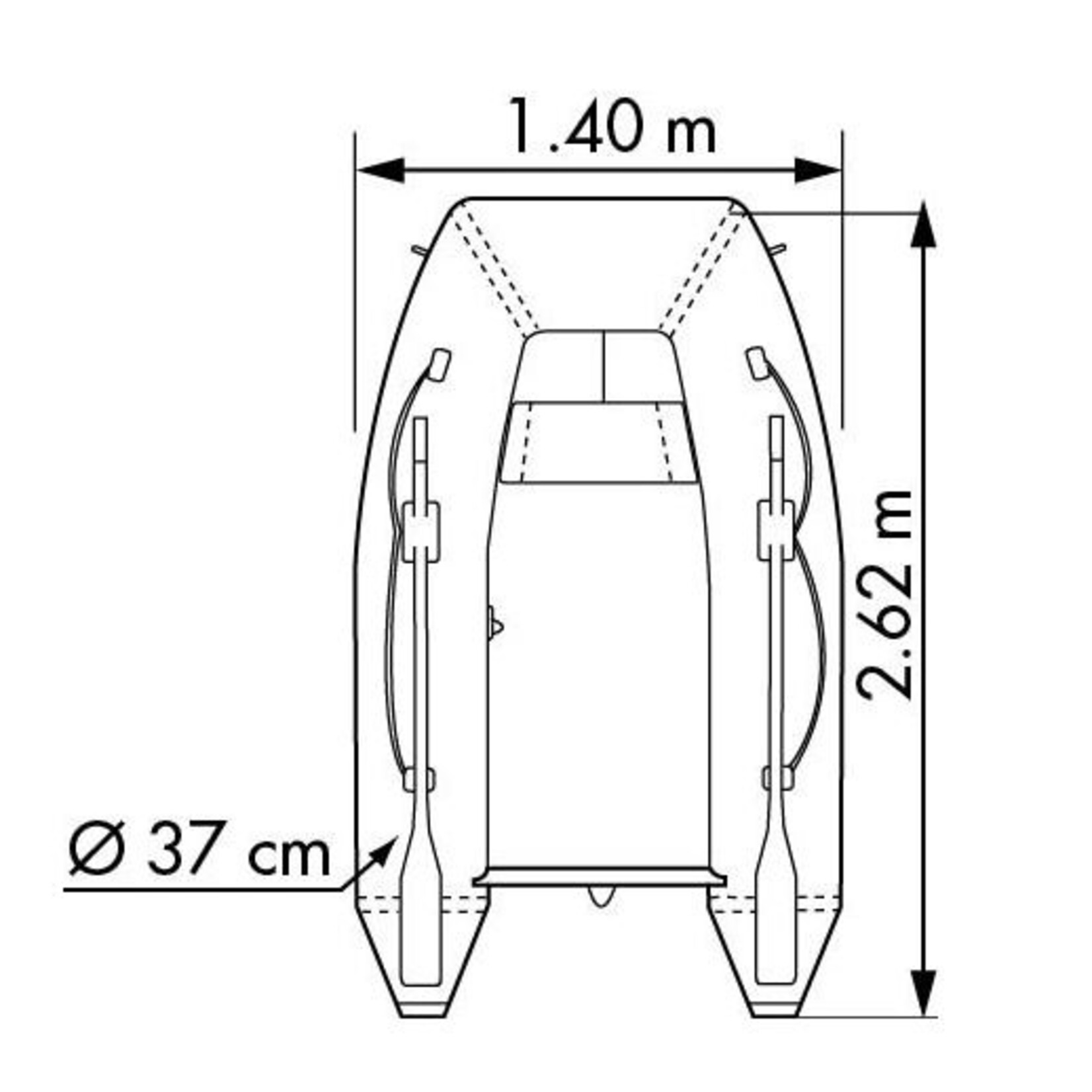 Plastimo Tender horizon p240lj