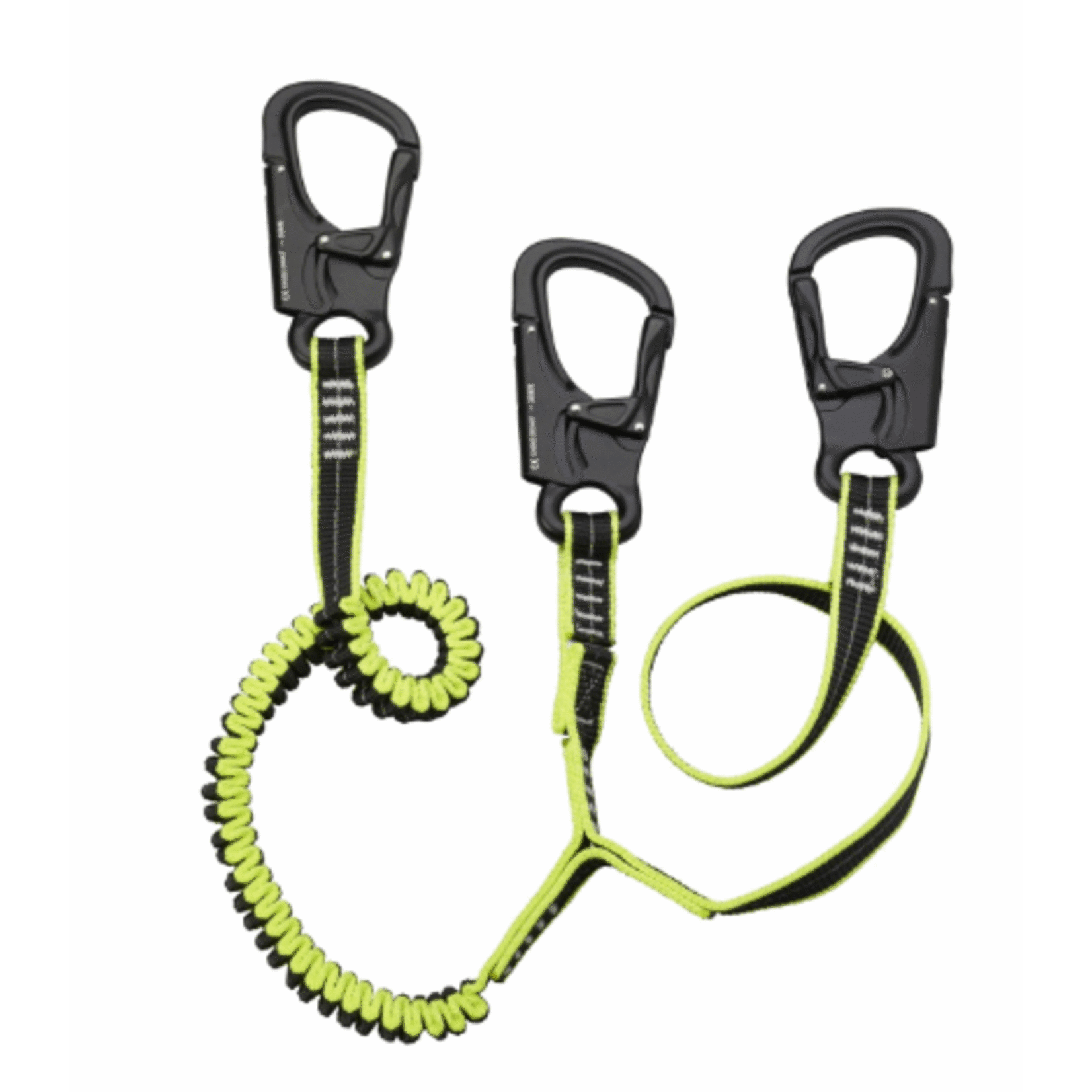 Plastimo Double tether 3 technical safety hooks