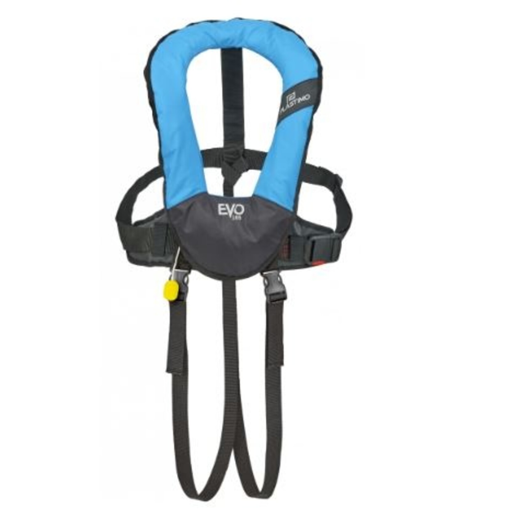 Plastimo Evo 165 ii auto ps turquoise with harness.