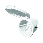 Plastimo White housing for showerhead round cover