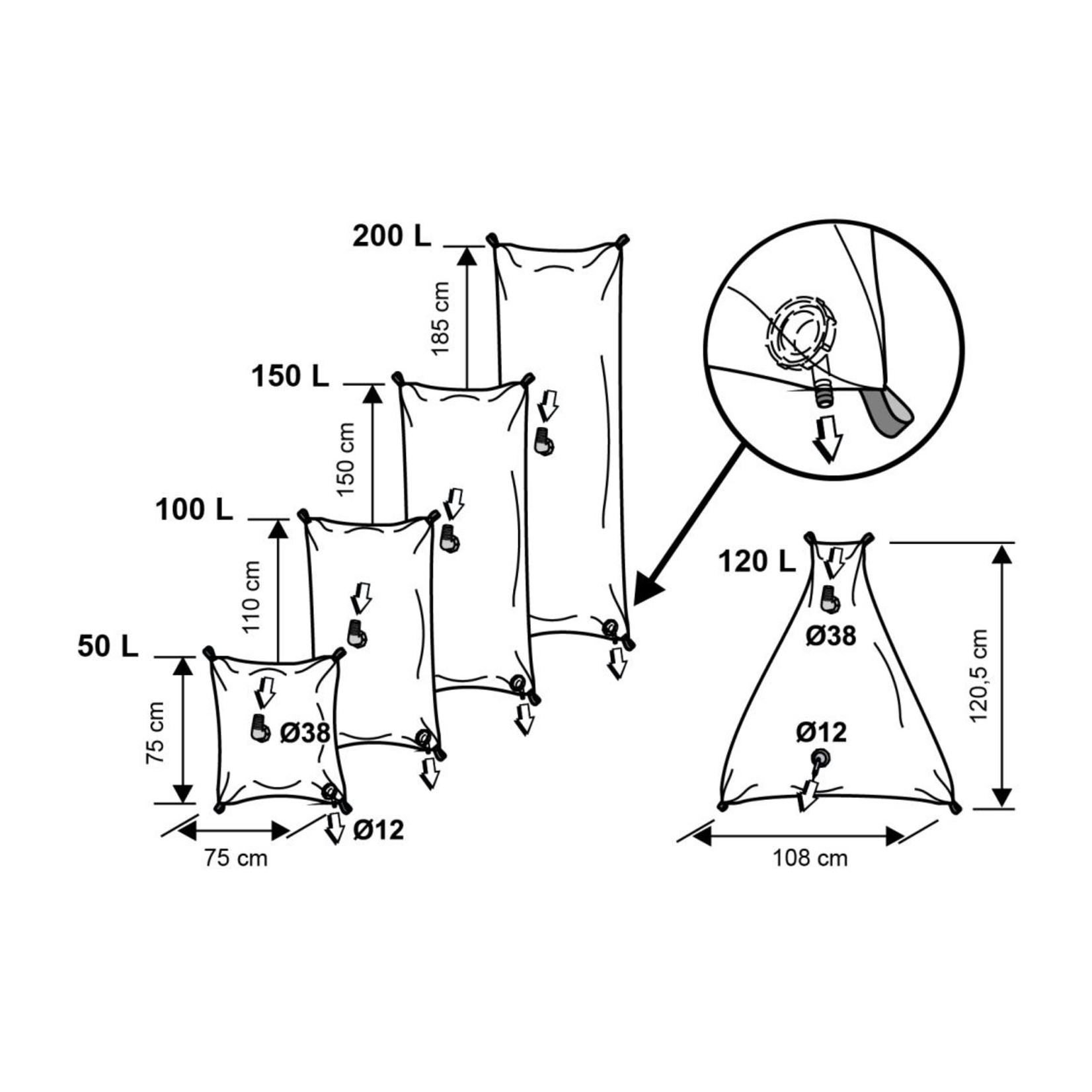 Plastimo Watertank - 150l