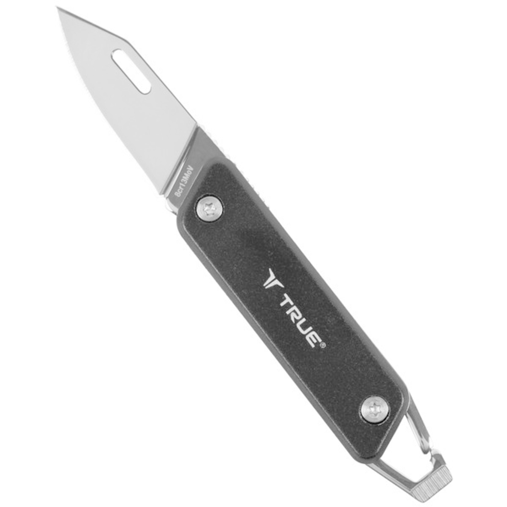 True MODERN KEY CHAIN KNIFE - Black (Gift Box)