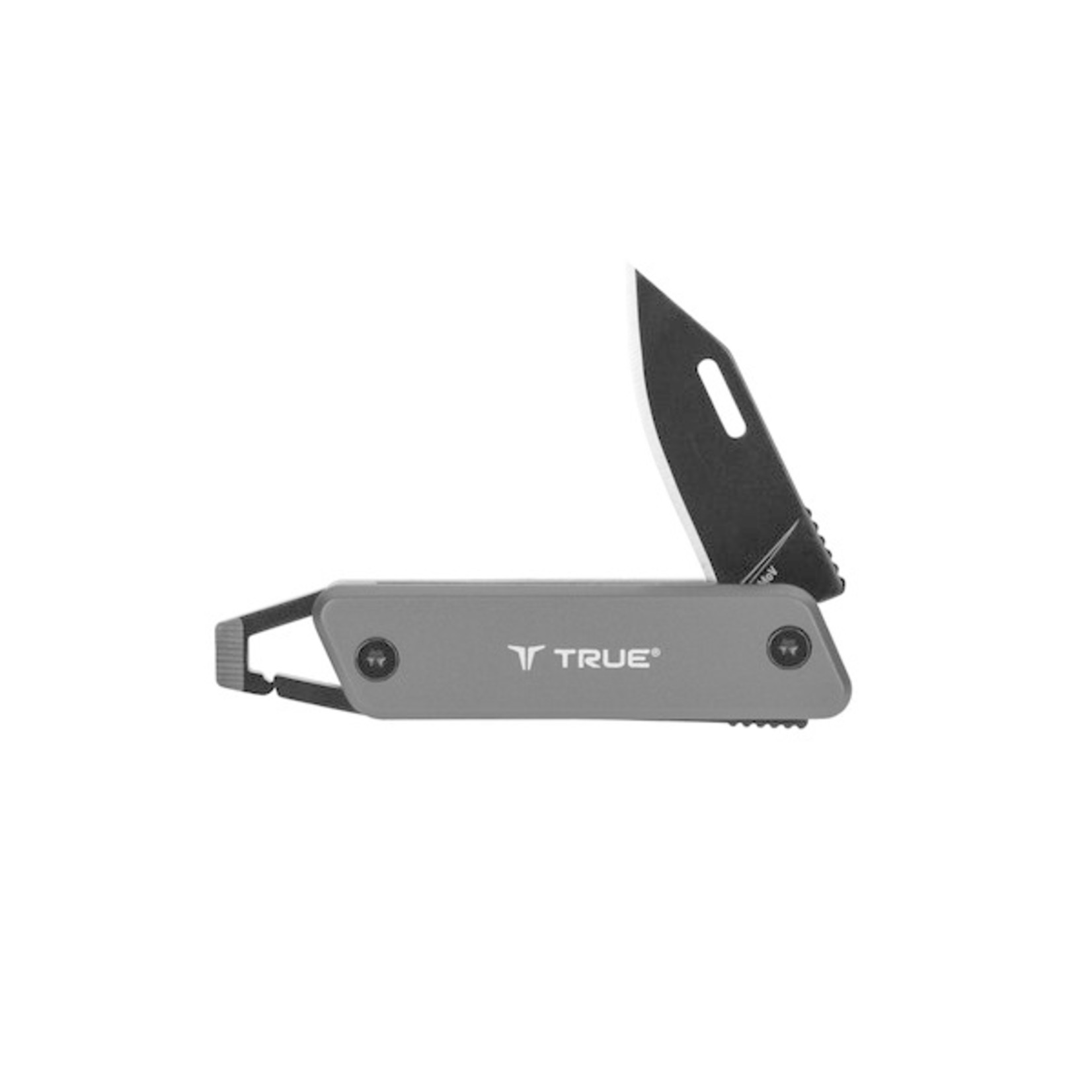 True MODERN KEY CHAIN KNIFE - Grey  (Gift Box)