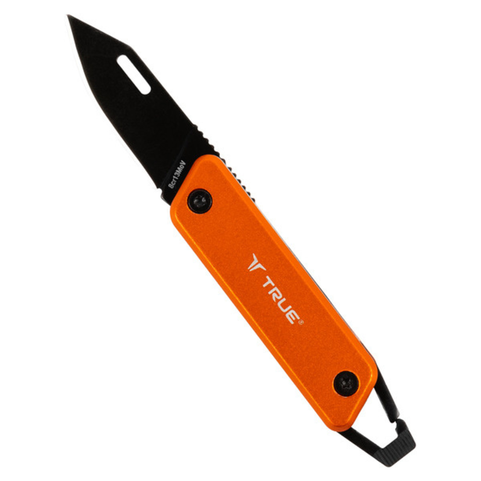 True MODERN KEY CHAIN KNIFE - Orange (Gift Box)