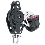 Harken 57mm Carbo Block w/Cam Cleat and Becket