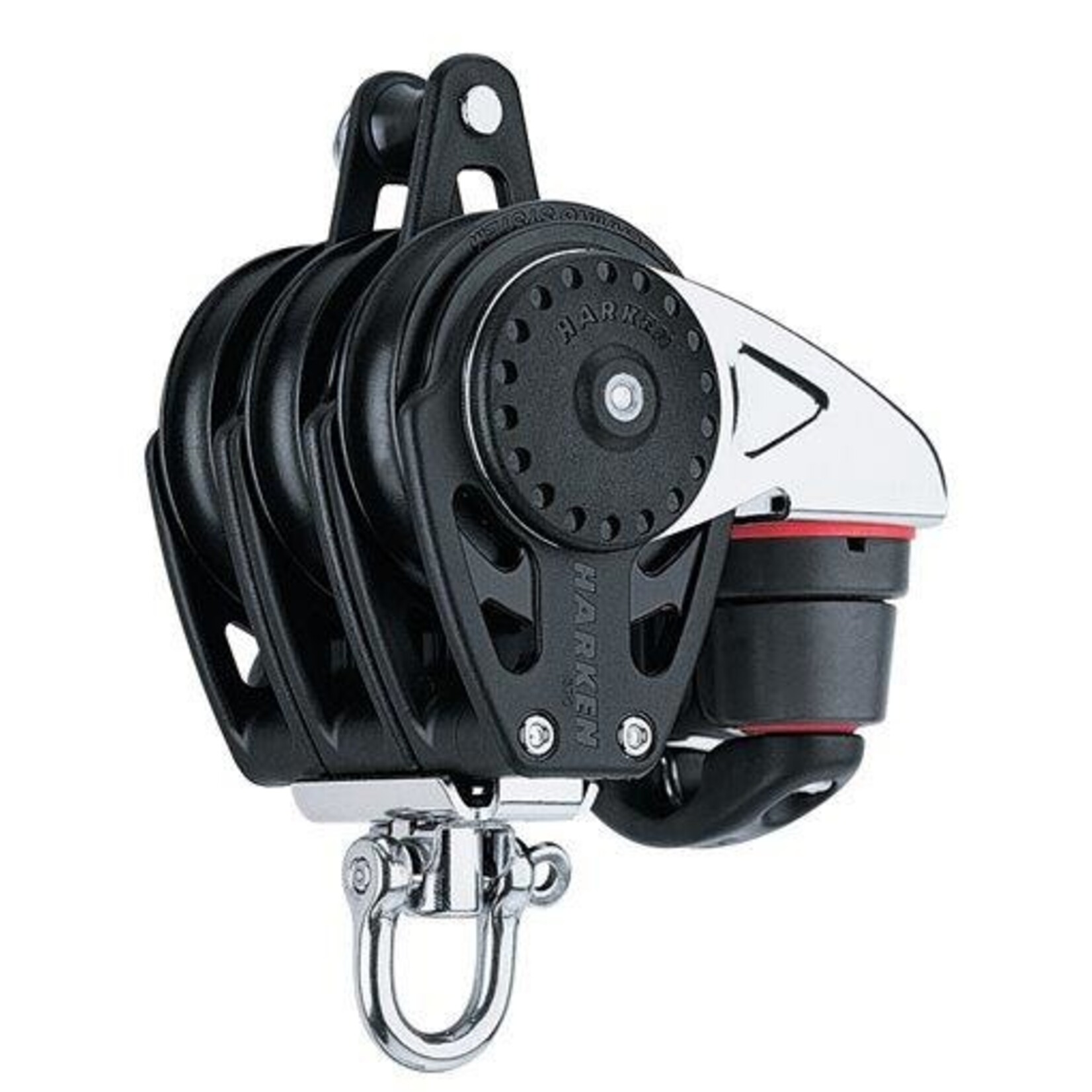Harken 57mm Triple Carbo Block w/Cam Cleat and