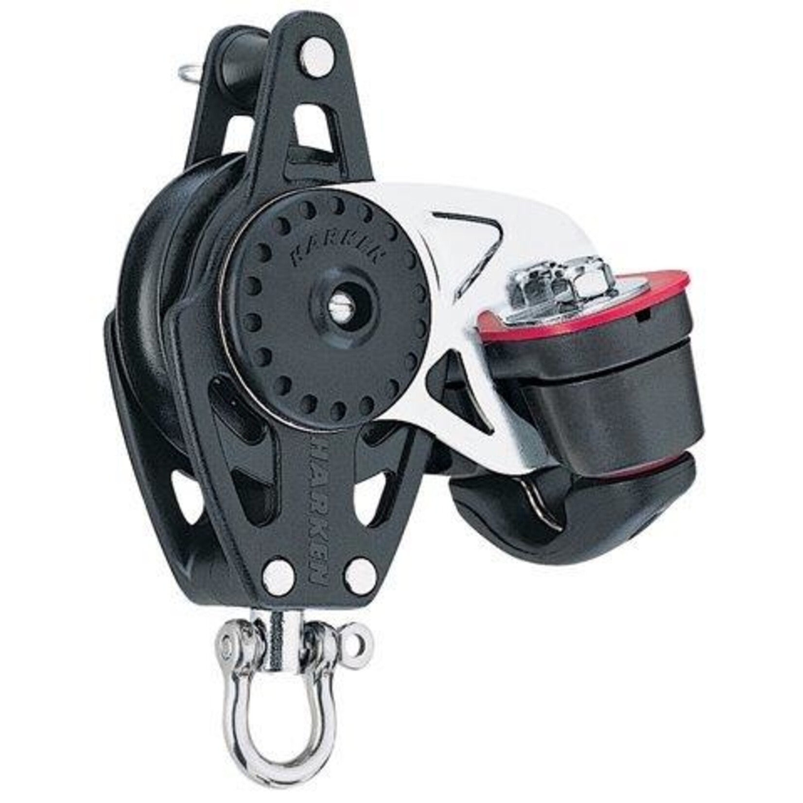 Harken 40mm Carbo Block w/Cam Cleat and Becket