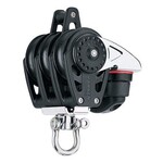 Harken 40mm Triple Carbo Block w/Cam Cleat and