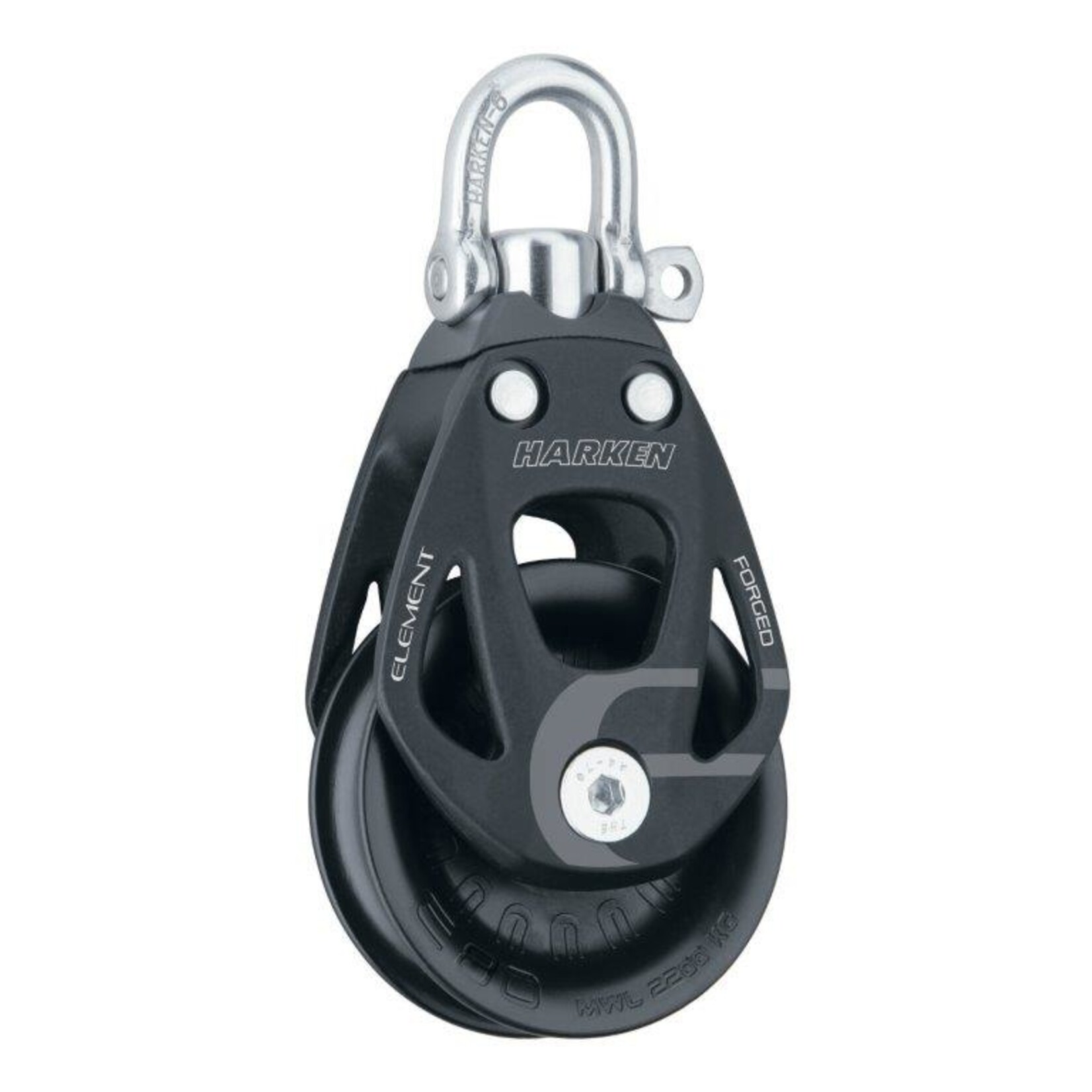 Harken 80mm Element Single Swiv blck