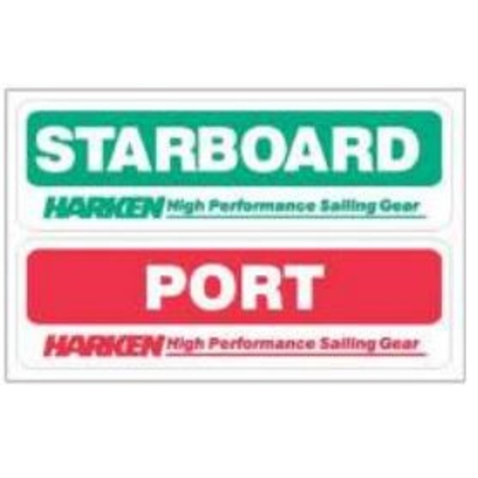 Harken Harken port/stb decal