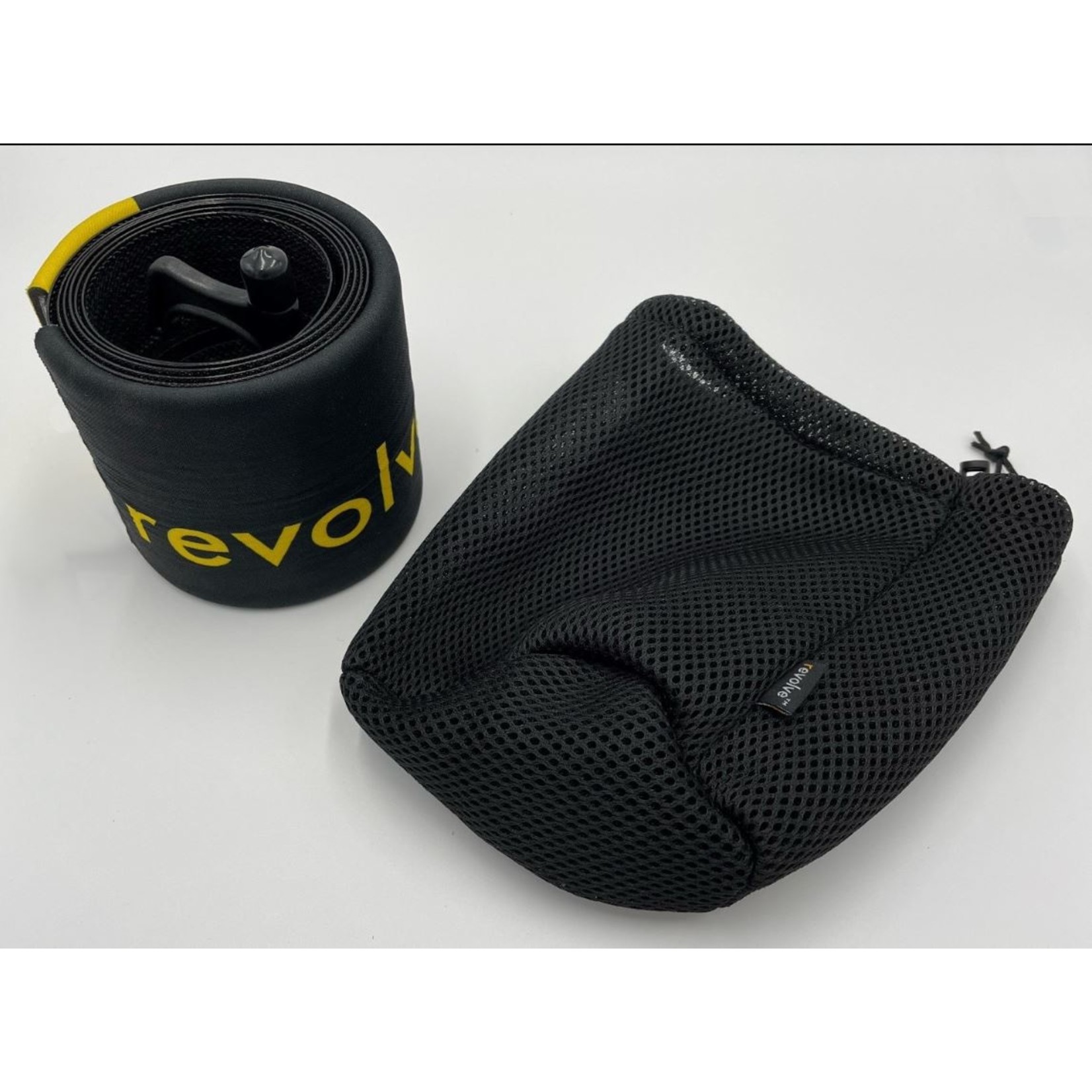 Revolve Mesh drawstring storage bag for the boat hook