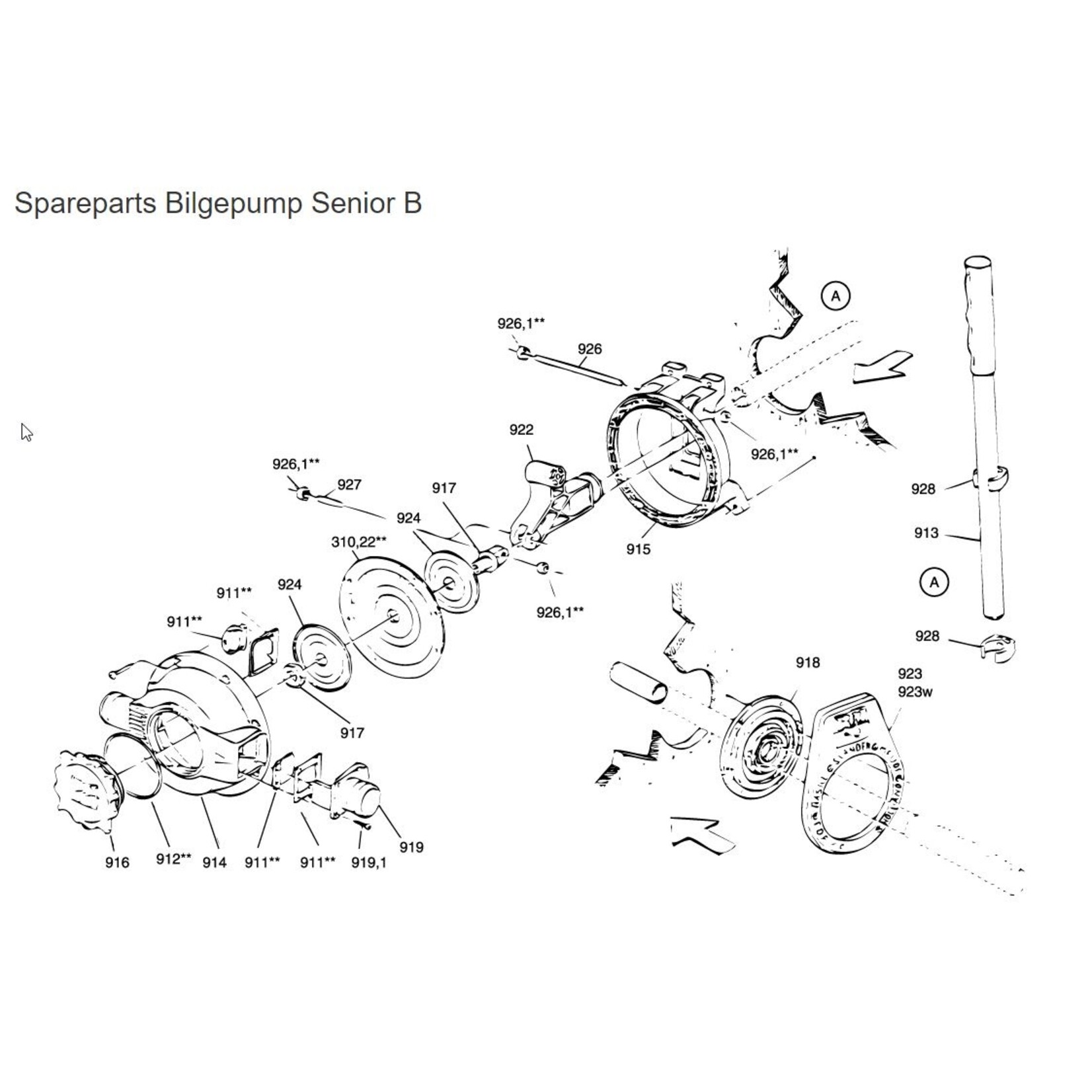 RM69 MEMBRANE BILGE/WASTEPUMP