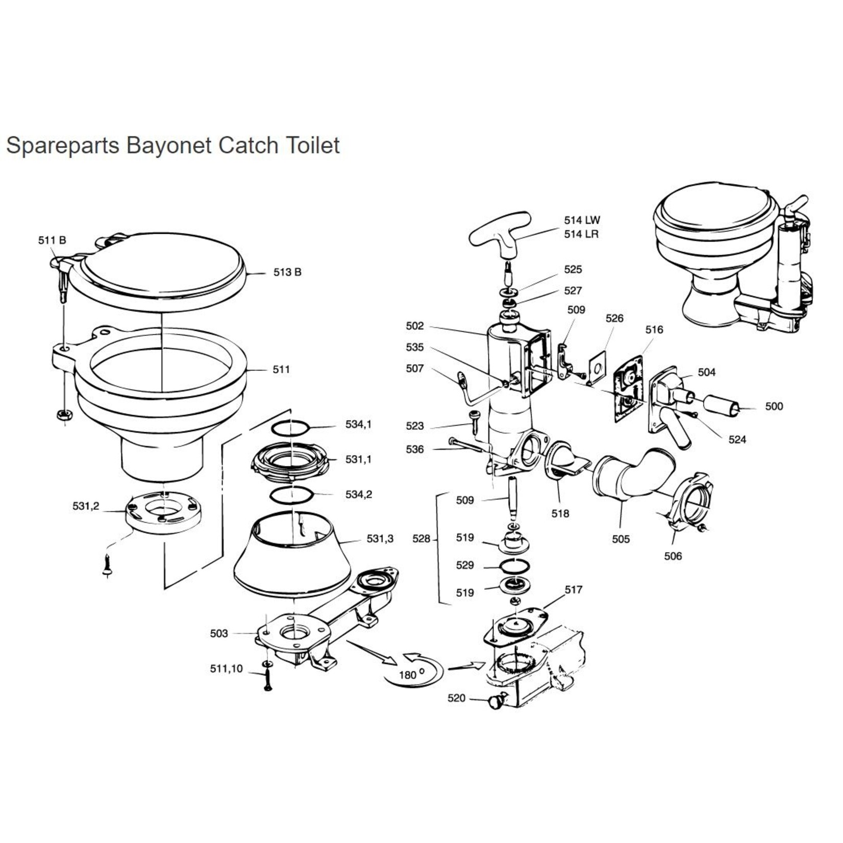 RM69 DISCHARGE FLANGE (STD)