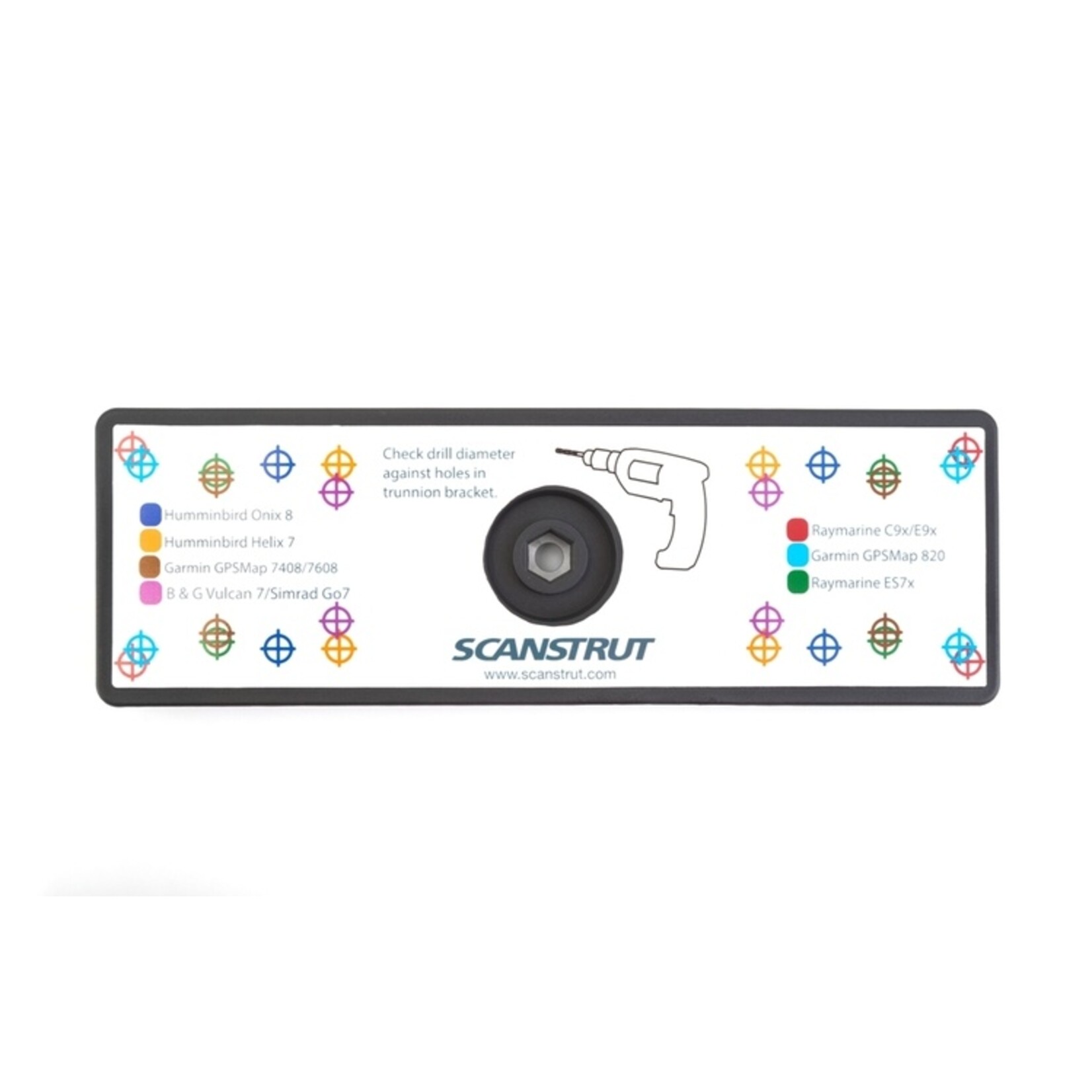 Scanstrut NEW Universal self-drill top plate