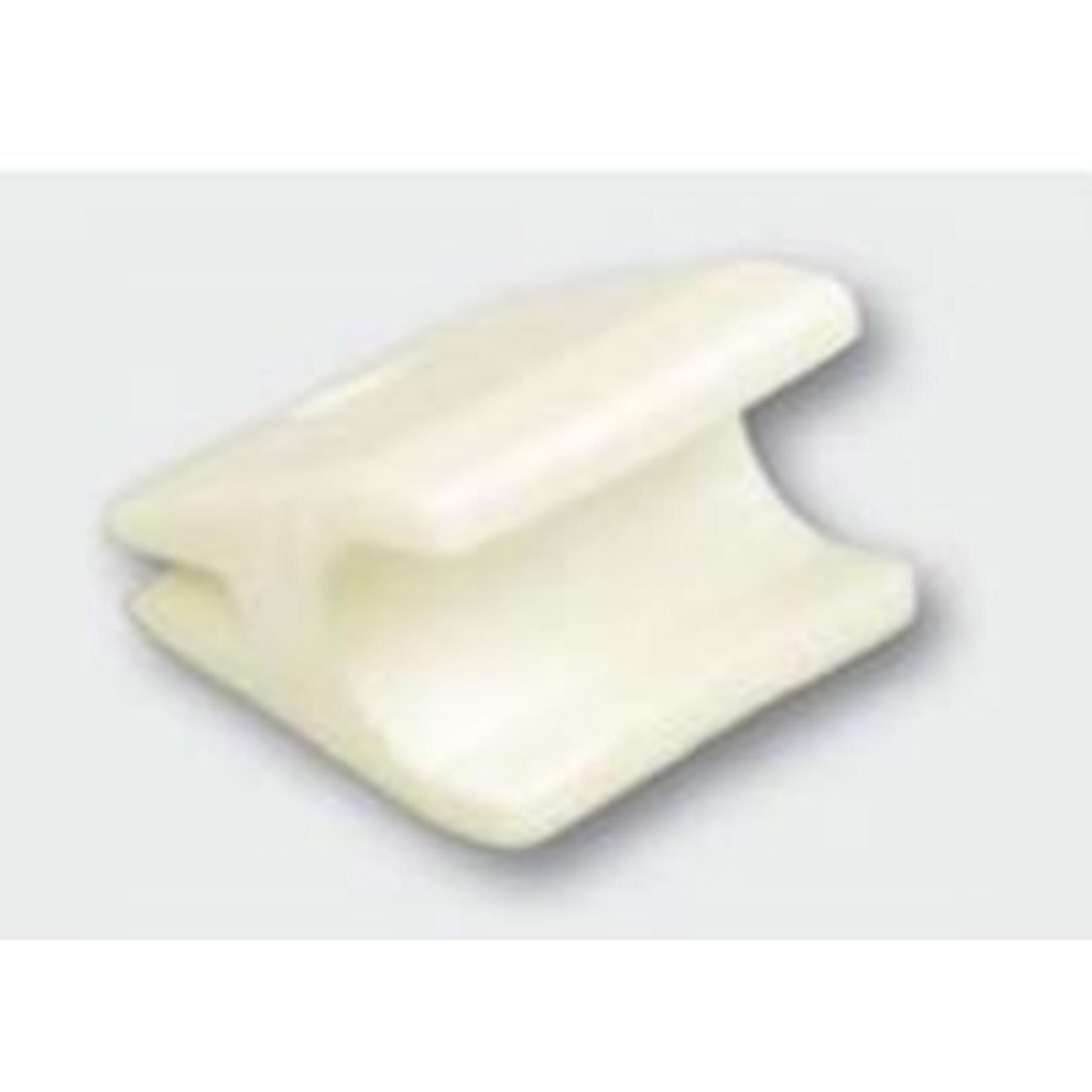 Awning support plates white