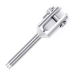 STA-LOK Threaded machined fork  1/4 UNF CB LH OB