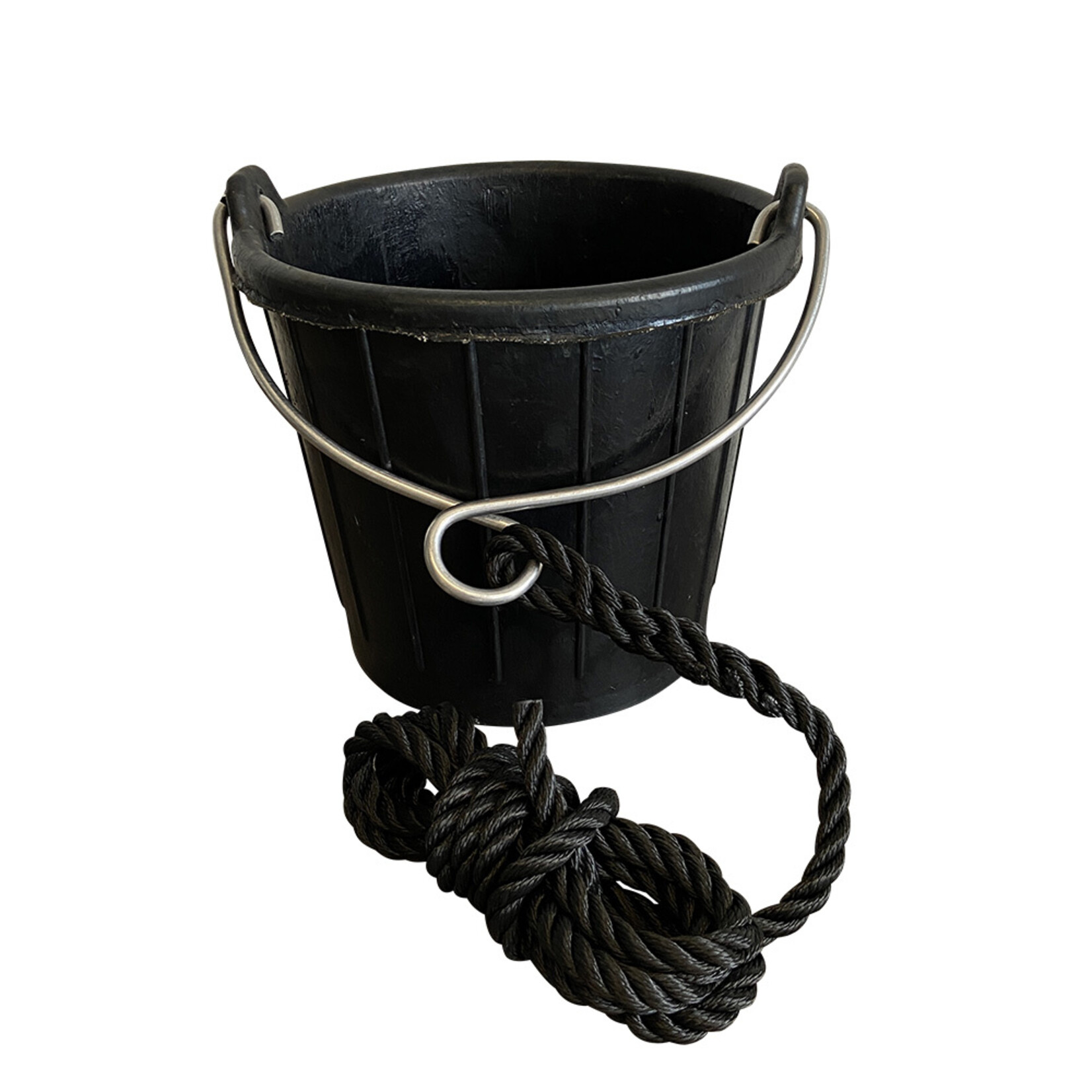 Rubber Bucket 8 Litres with 3 m rope