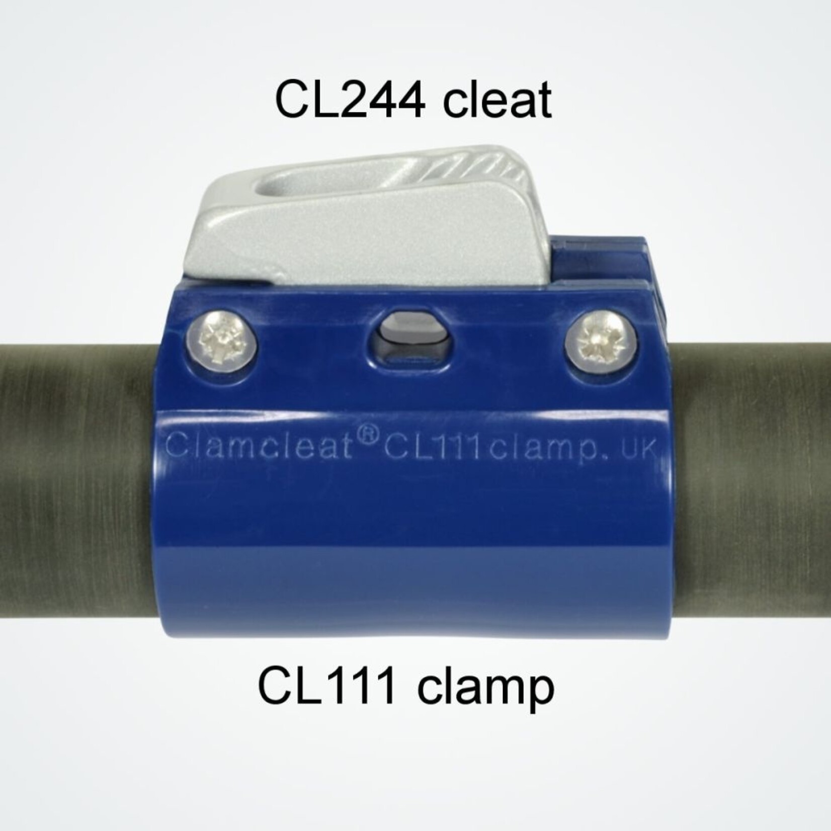 Clamcleat Clamp for 110-112mm circumference blauw - Loose
