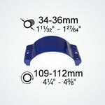 Clamcleat Clamp for 110-112mm circumference blauw - Loose