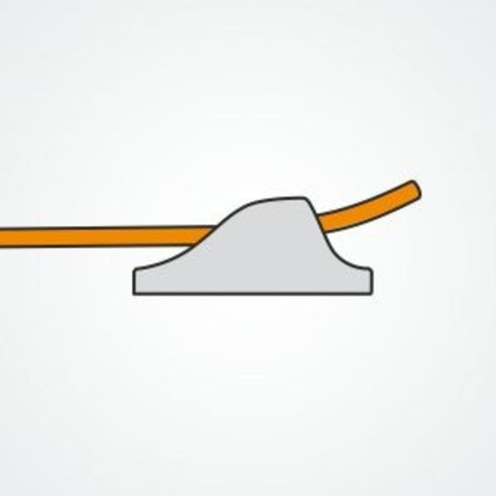 Clamcleat Mini wit - Loose