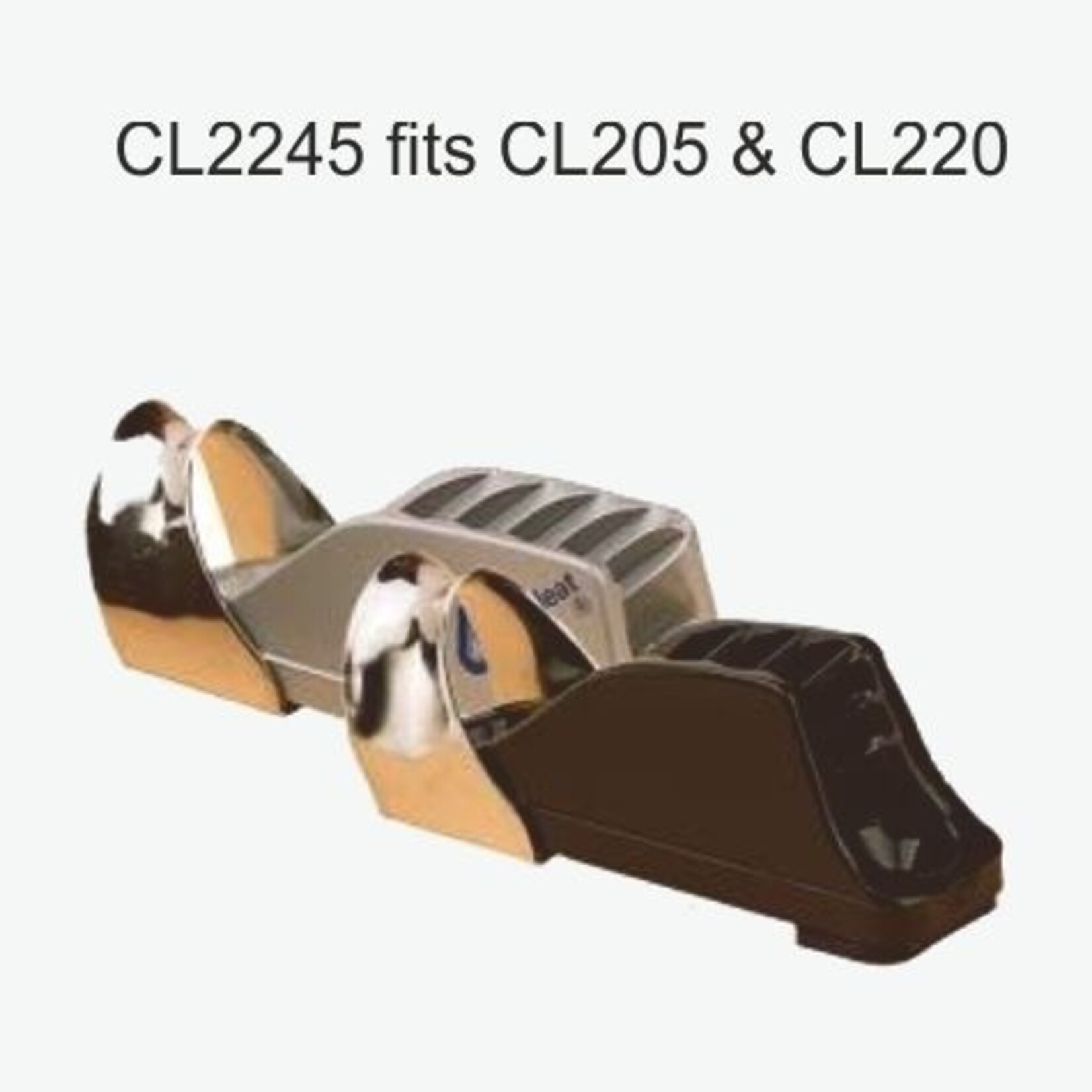 Clamcleat Stainless Fairlead for 205. 220. 240