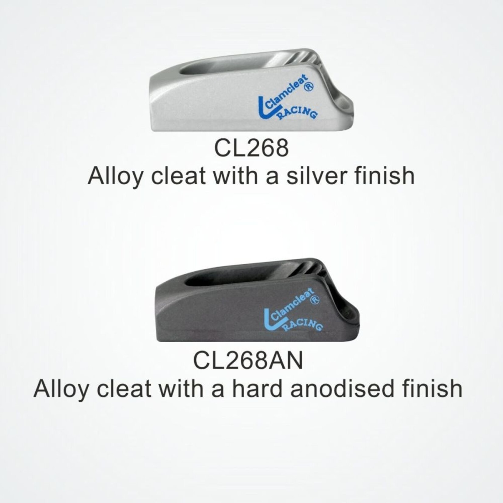Clamcleat Racing Micros zilver