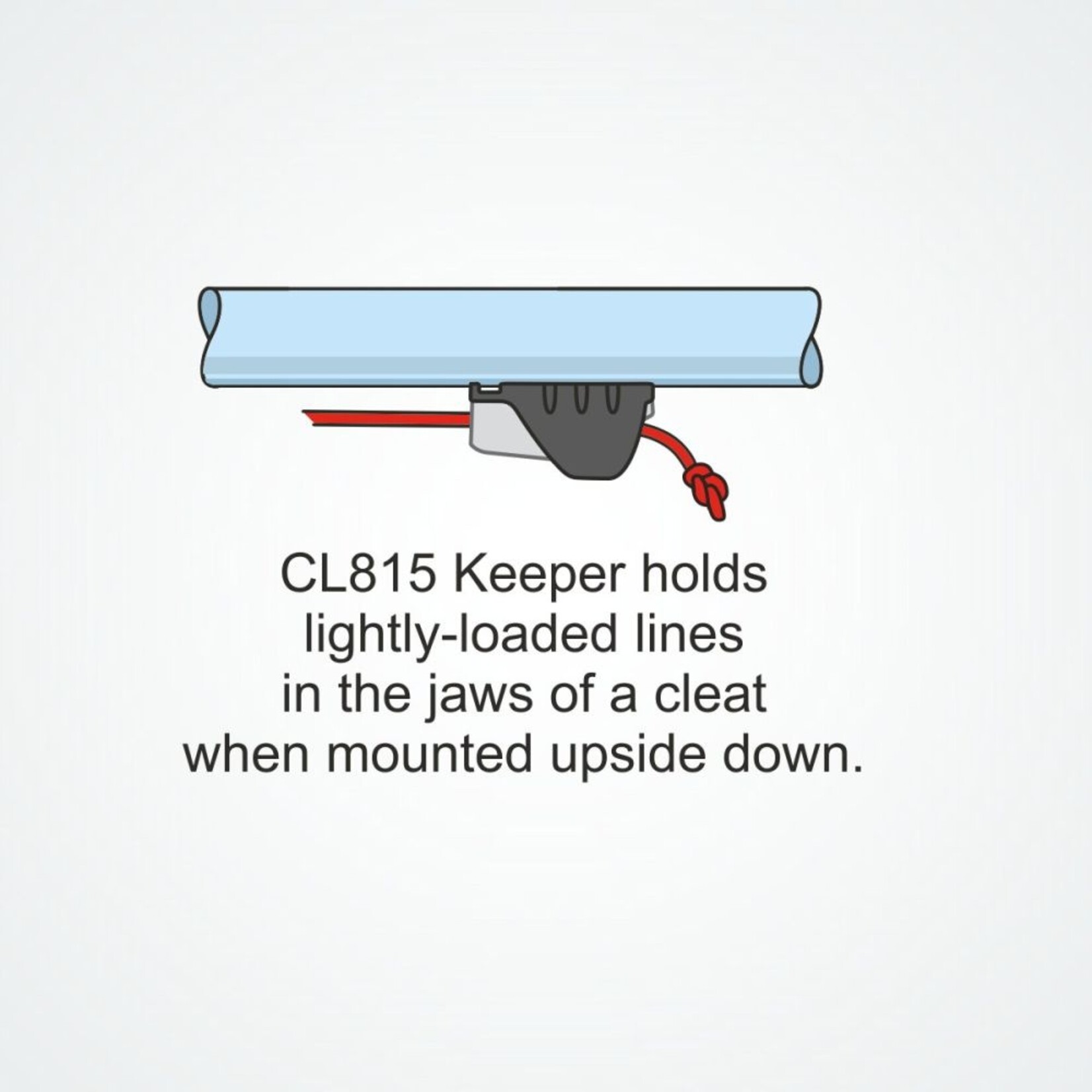 Clamcleat Keeper for CL211 MK2