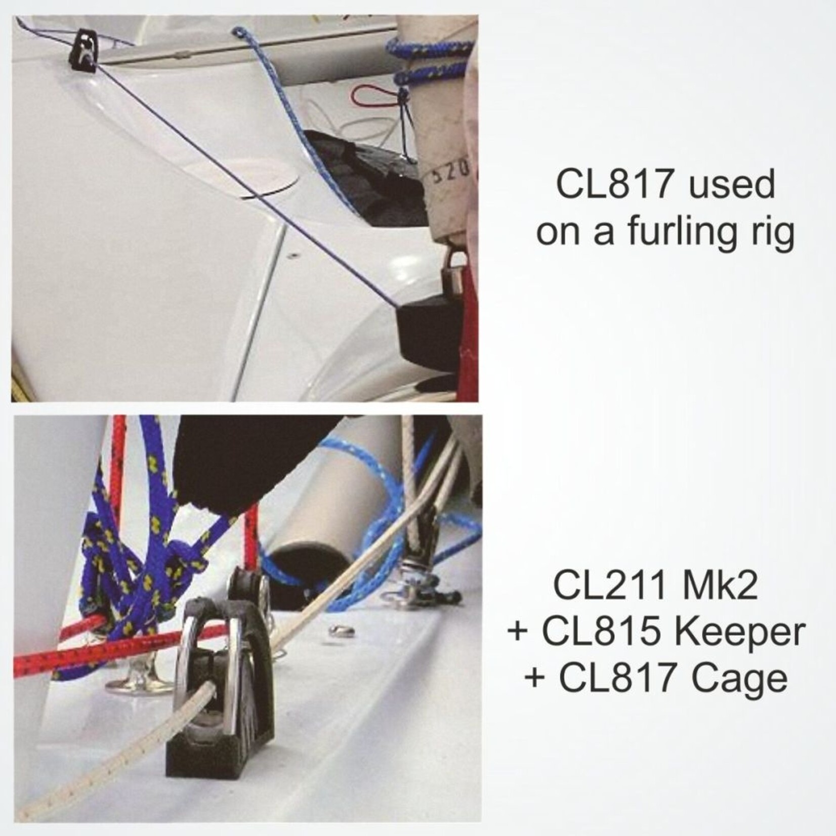 Clamcleat Cage for CL211 MK2