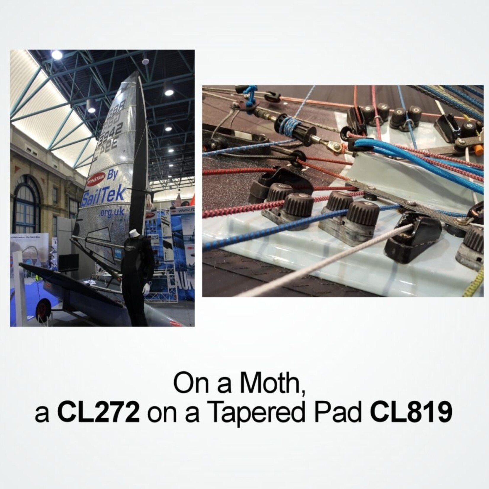 Clamcleat Tapered Pad for CL211 MK2