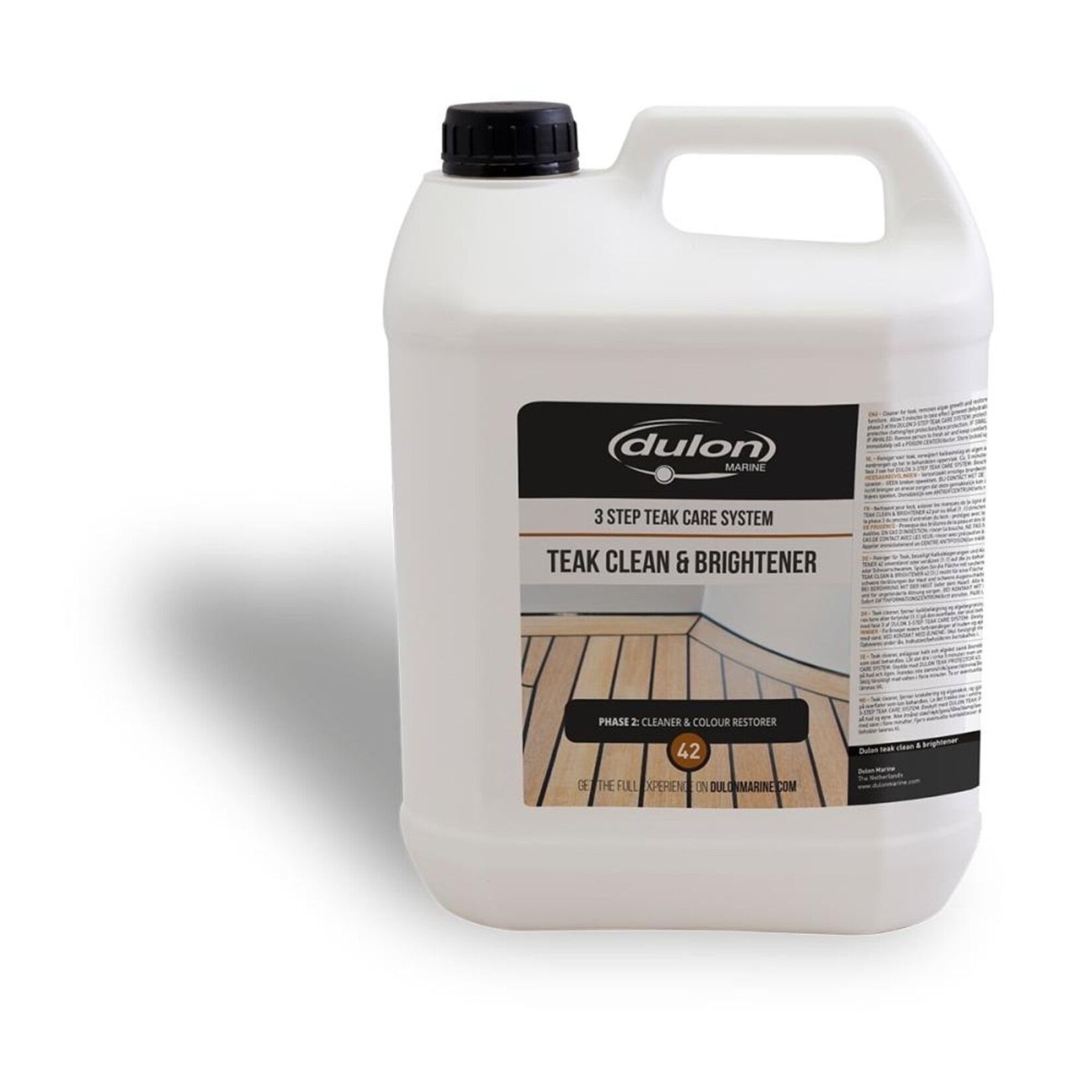 Dulon Marine Teak clean & brightener 42 5 ltr