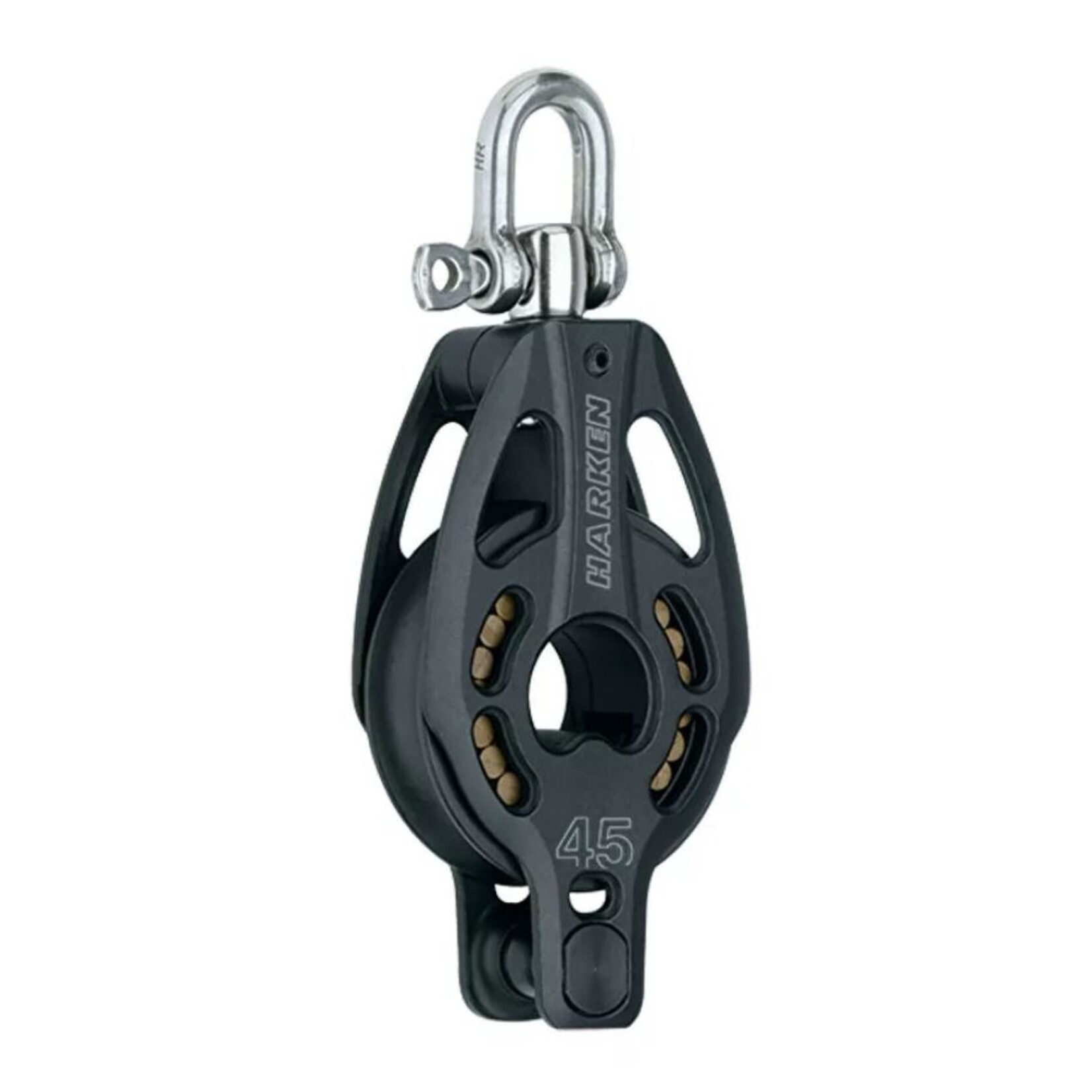 Harken 45 mm Aluminum Block — Swivel. Becket