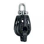 Harken 45 mm Aluminum Double Block — Swivel. Becket