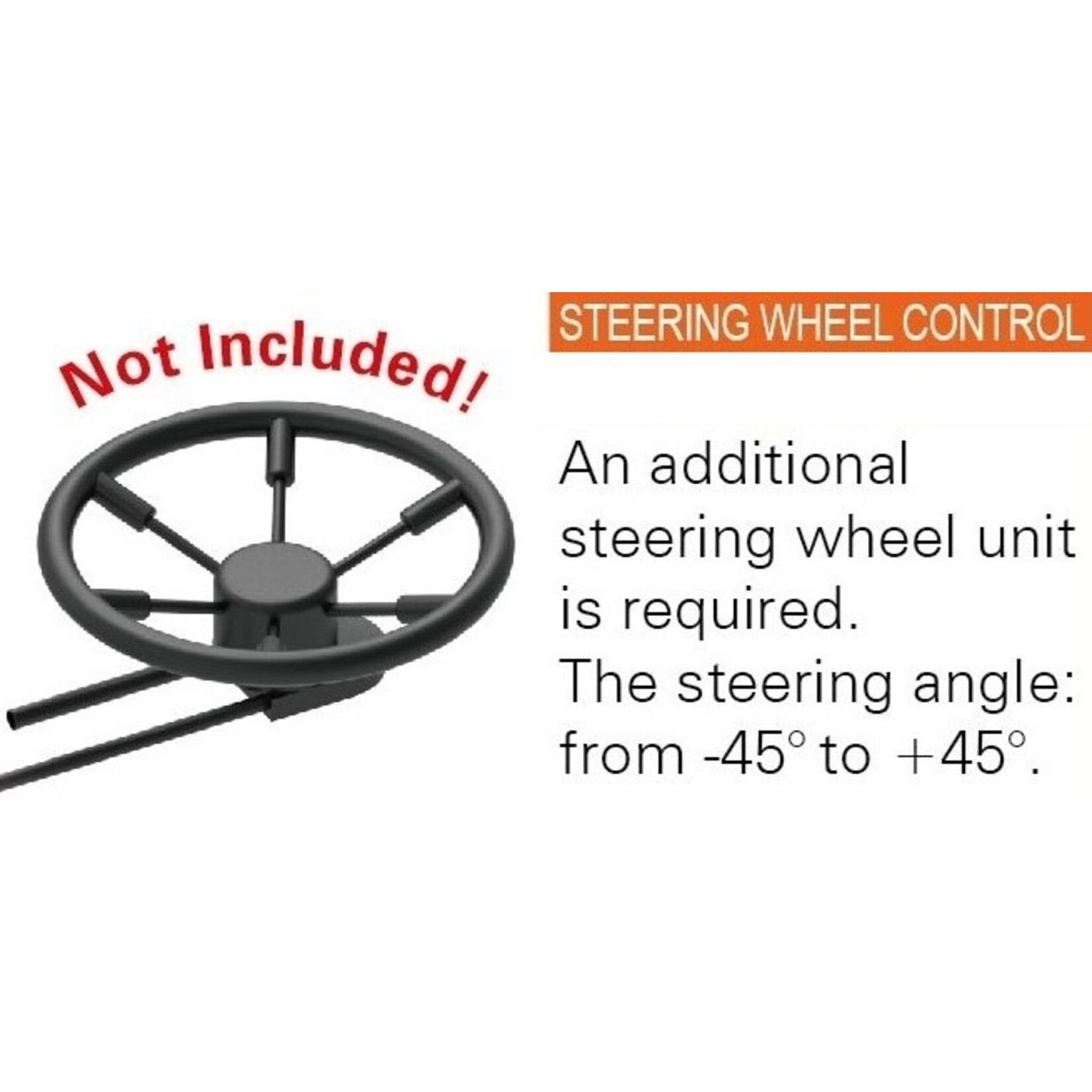 Haswing Ventura F 5.0/24V Steering Wheel Type